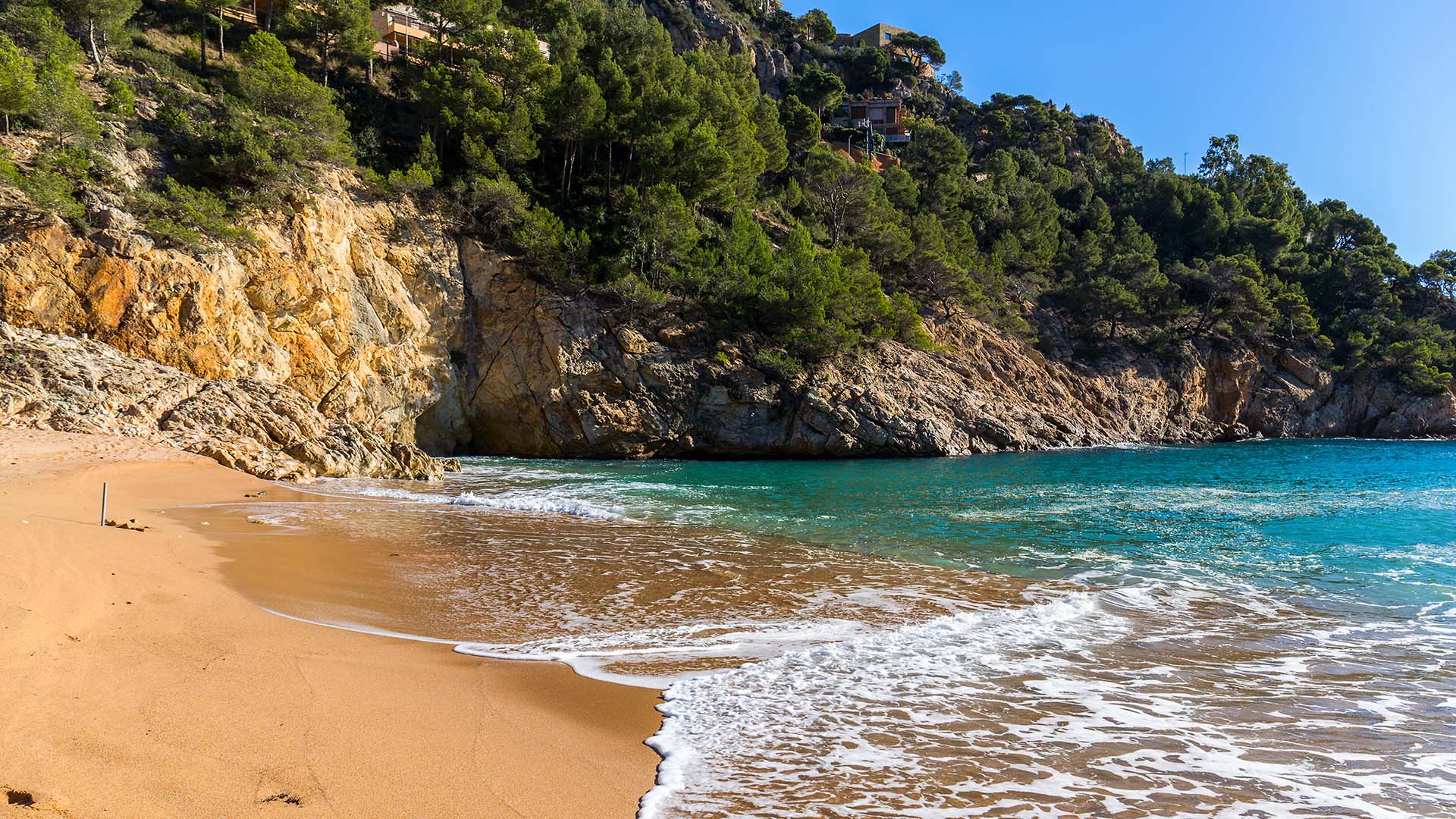 1920x1080 The best beaches on Costa Brava Villas