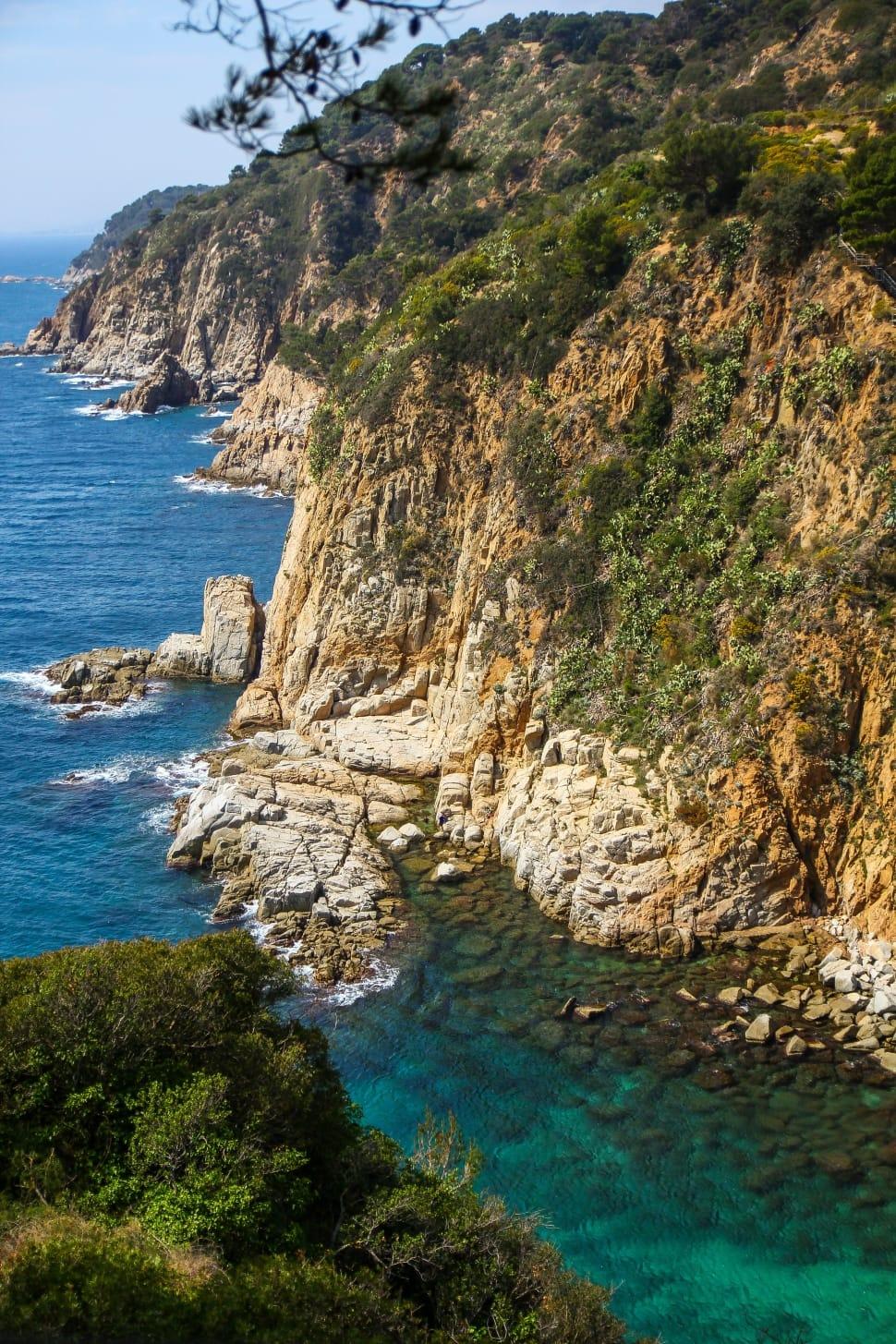 970x1455 Spain, Catalonia, Cliff, Costa Brava, sea, rock