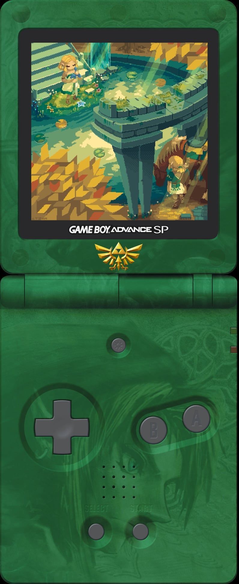 796x1946 Flip 5 Zelda video wallpaper : r