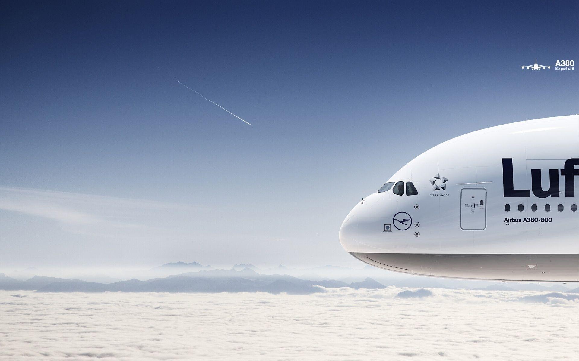 1920x1200 Lufthansa Airbus A380 Aviation HD Wallpaper AVIATION