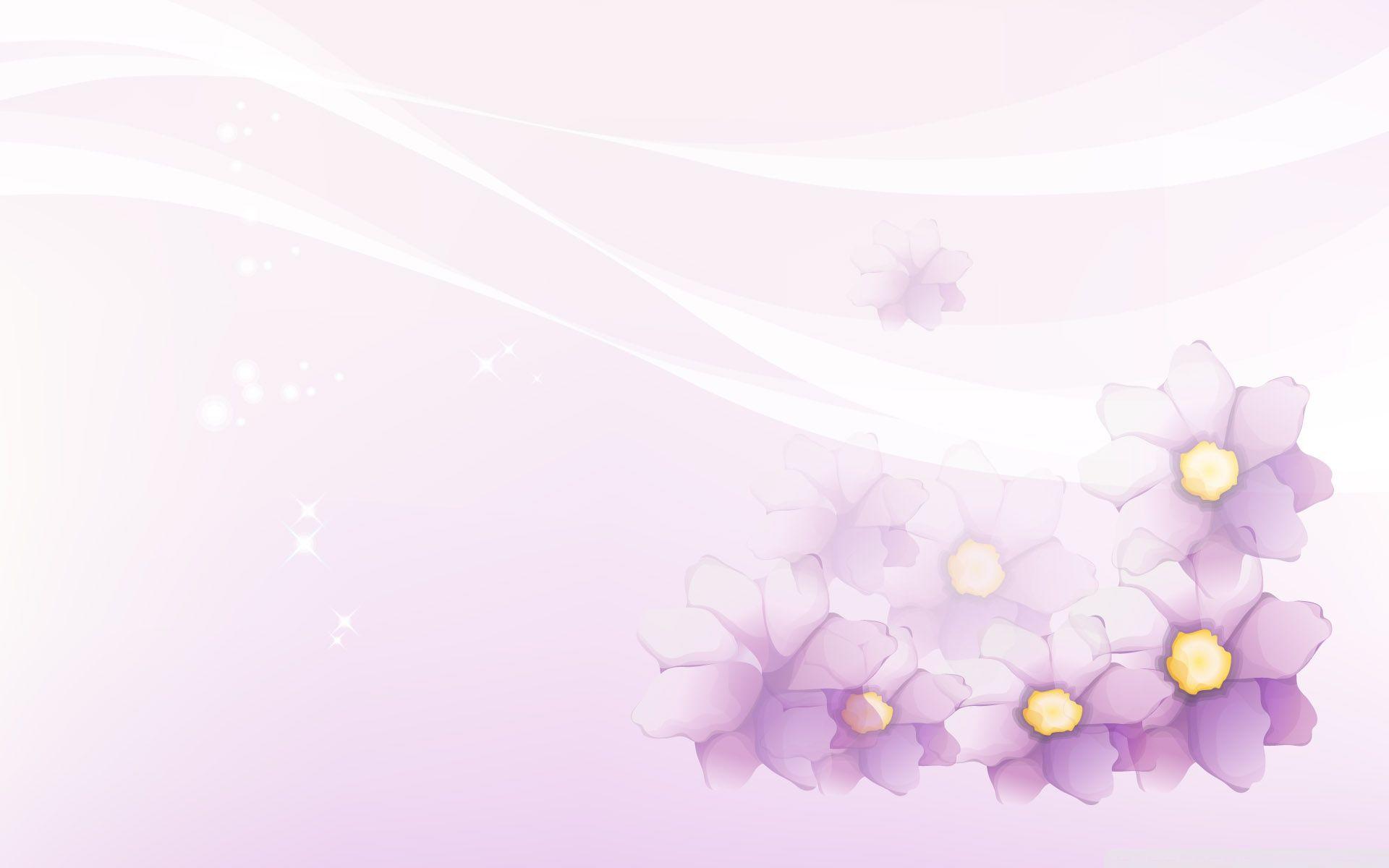 1920x1200 Purple Flowers Corner ❤ 4K HD Desktop Wallpaper for 4K