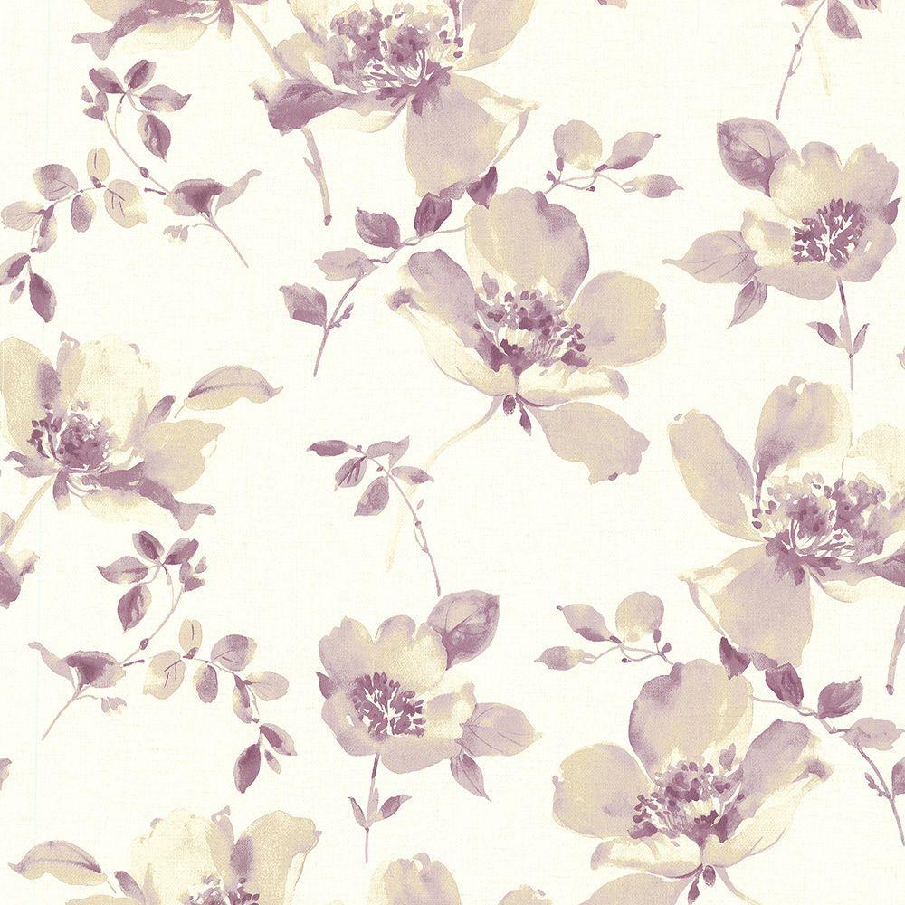 1000x1000 Purple Floral Wallpaper