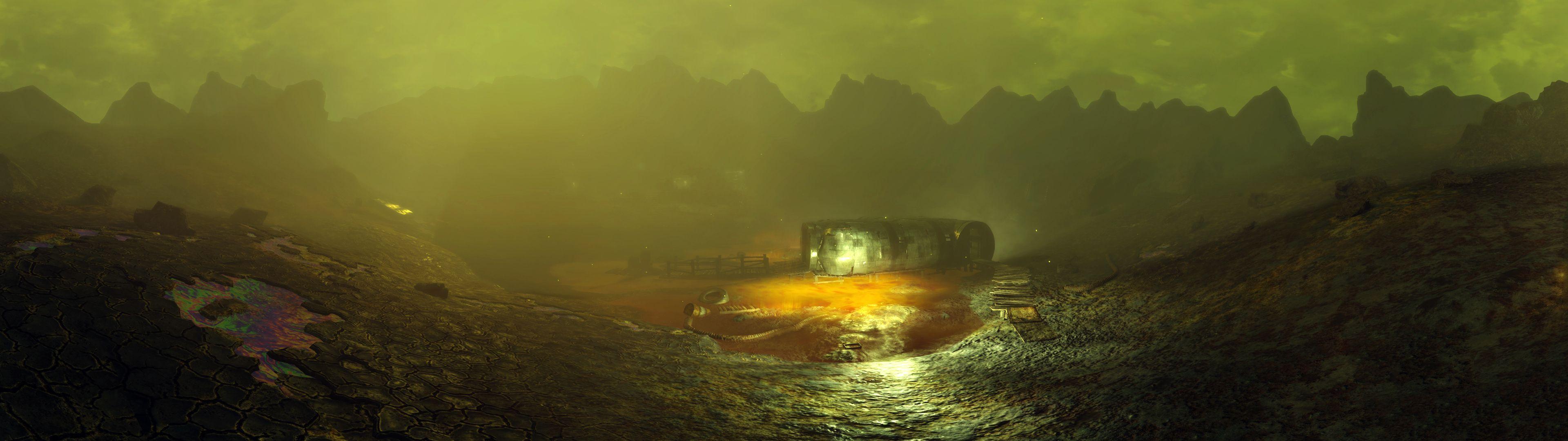 3840x1080 Some Fallout 4 Wallpaper (3480x1080)