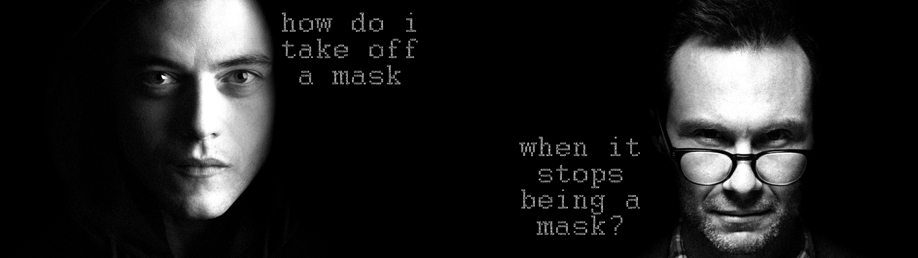 3840x1080 Dual Screen Wallpaper (3480x1080) Do I Take Off A Mask