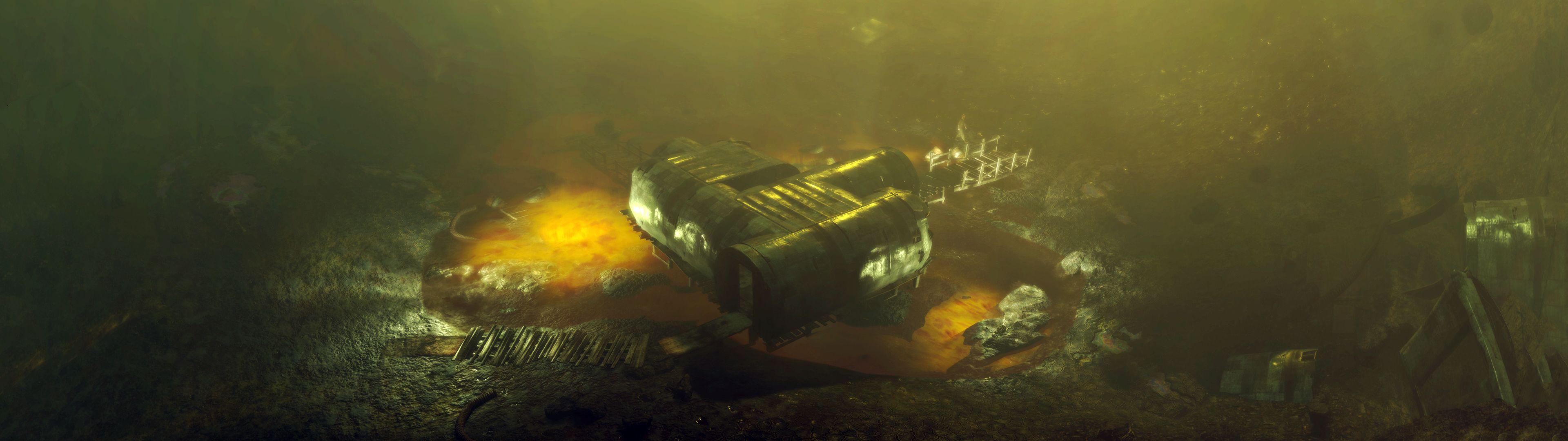 3840x1080 Some Fallout 4 Wallpaper (3480x1080)