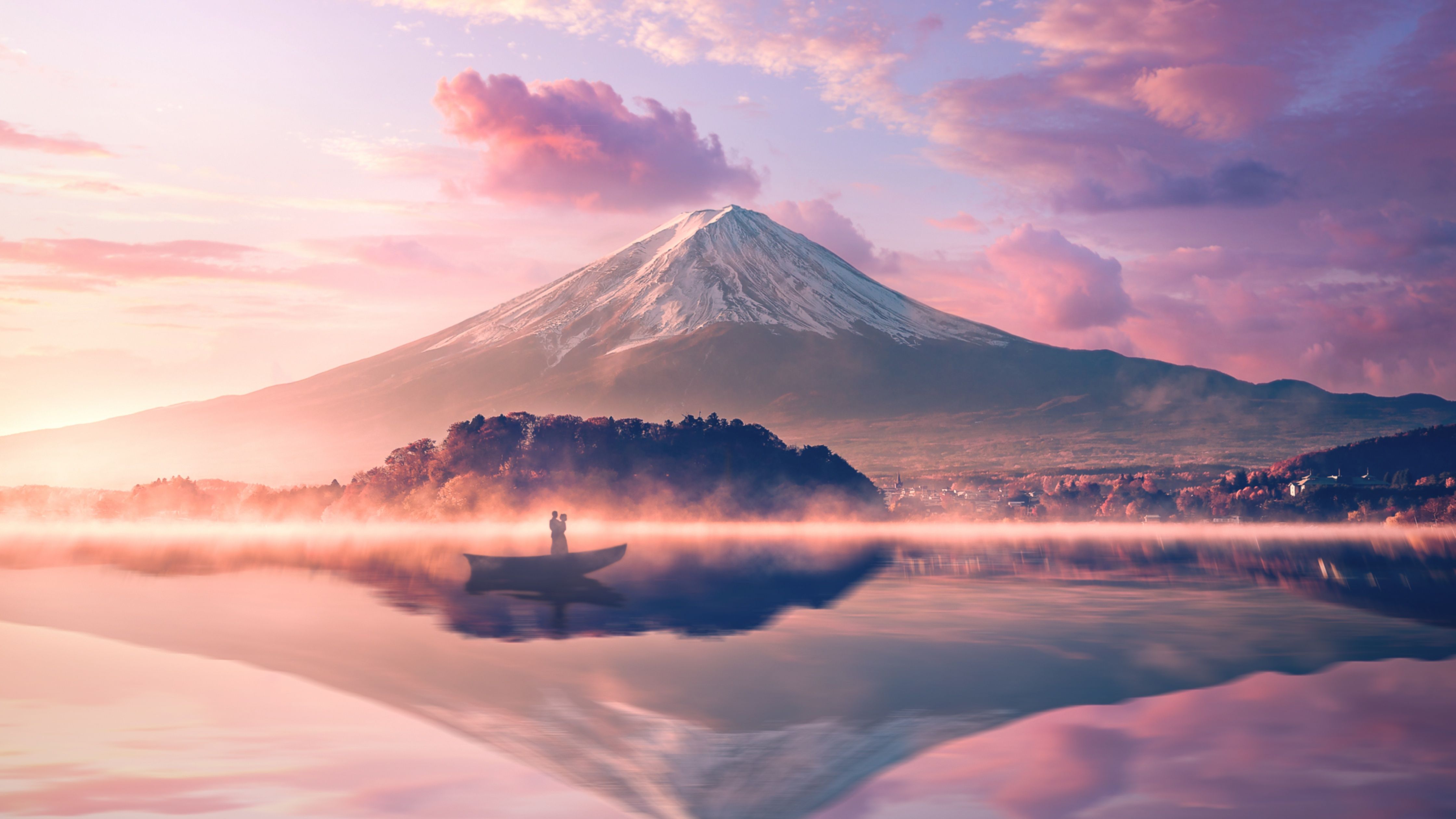 4480x2520 Mount Fuji Wallpaper 4K, Volcano, Japan