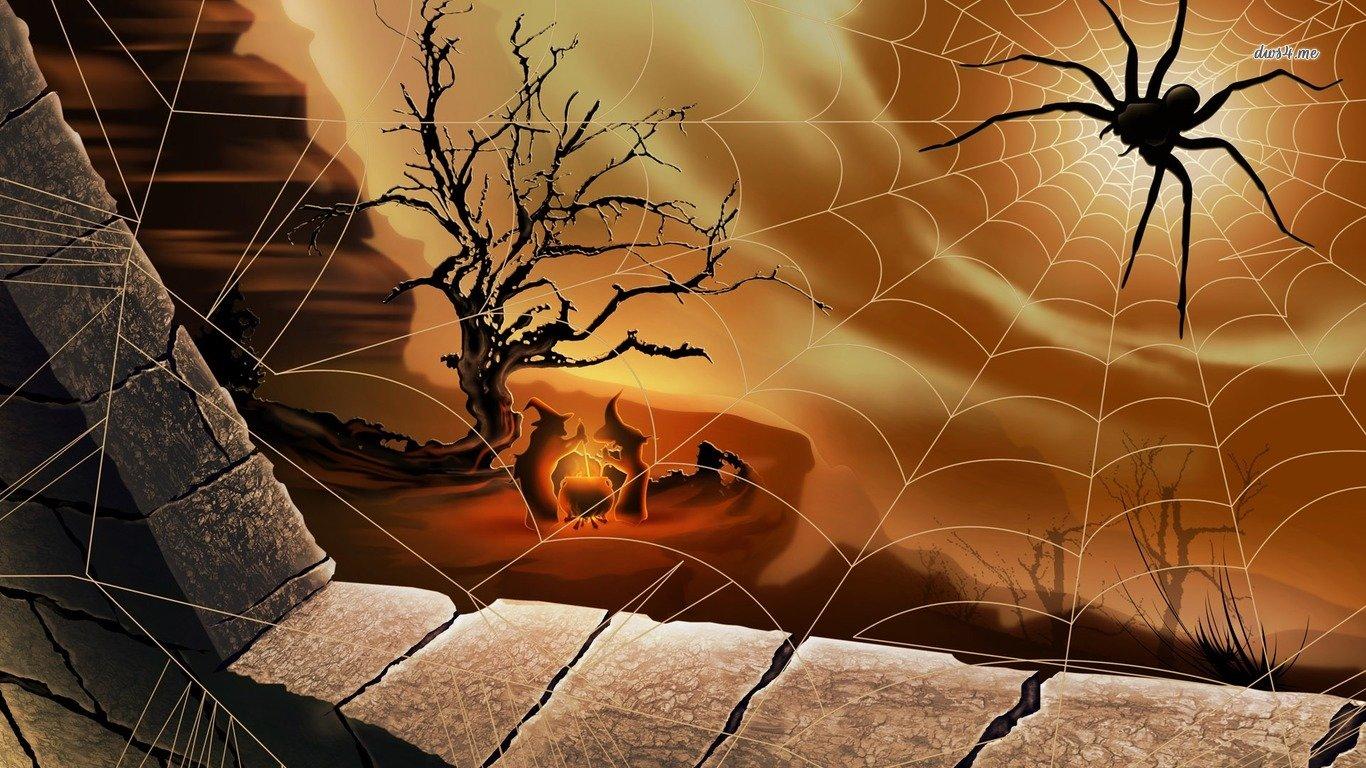 1366x768 Halloween wallpaper 1366x768 (laptop) desktop background