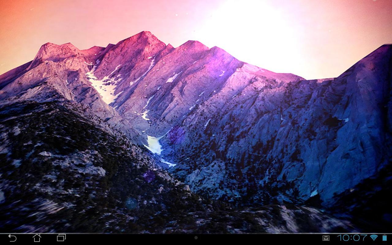 1280x800 3D Kitkat 4.4 Mountain lwp