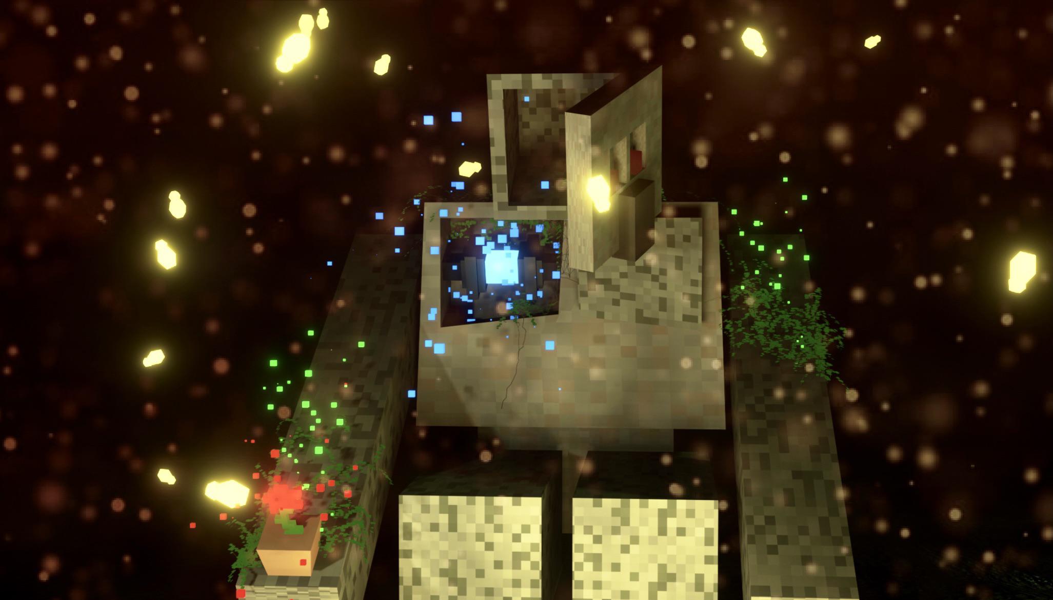 2053x1170 Iron golem wallpaper. Please give