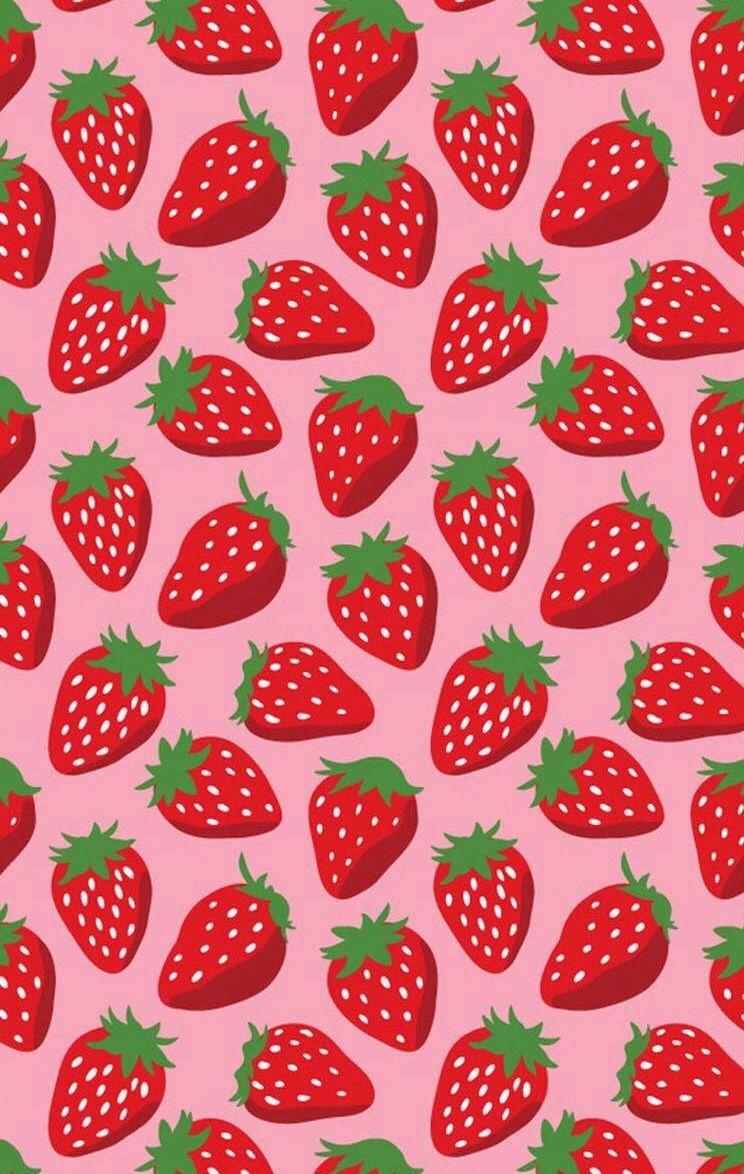 cute aesthetic strawberry wallpapers wallpaper cave on strawberry aesthetic wallpapers