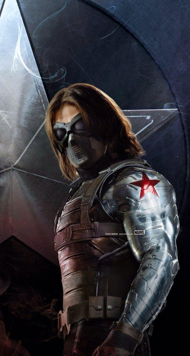 736x1377 Bucky Barnes Wallpaper