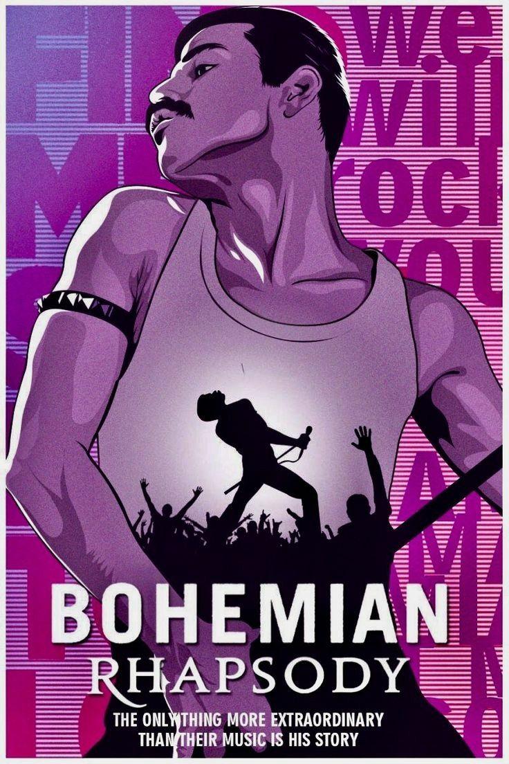 Hình nền phim 736x1104 Queen Bohemian Rhapsody