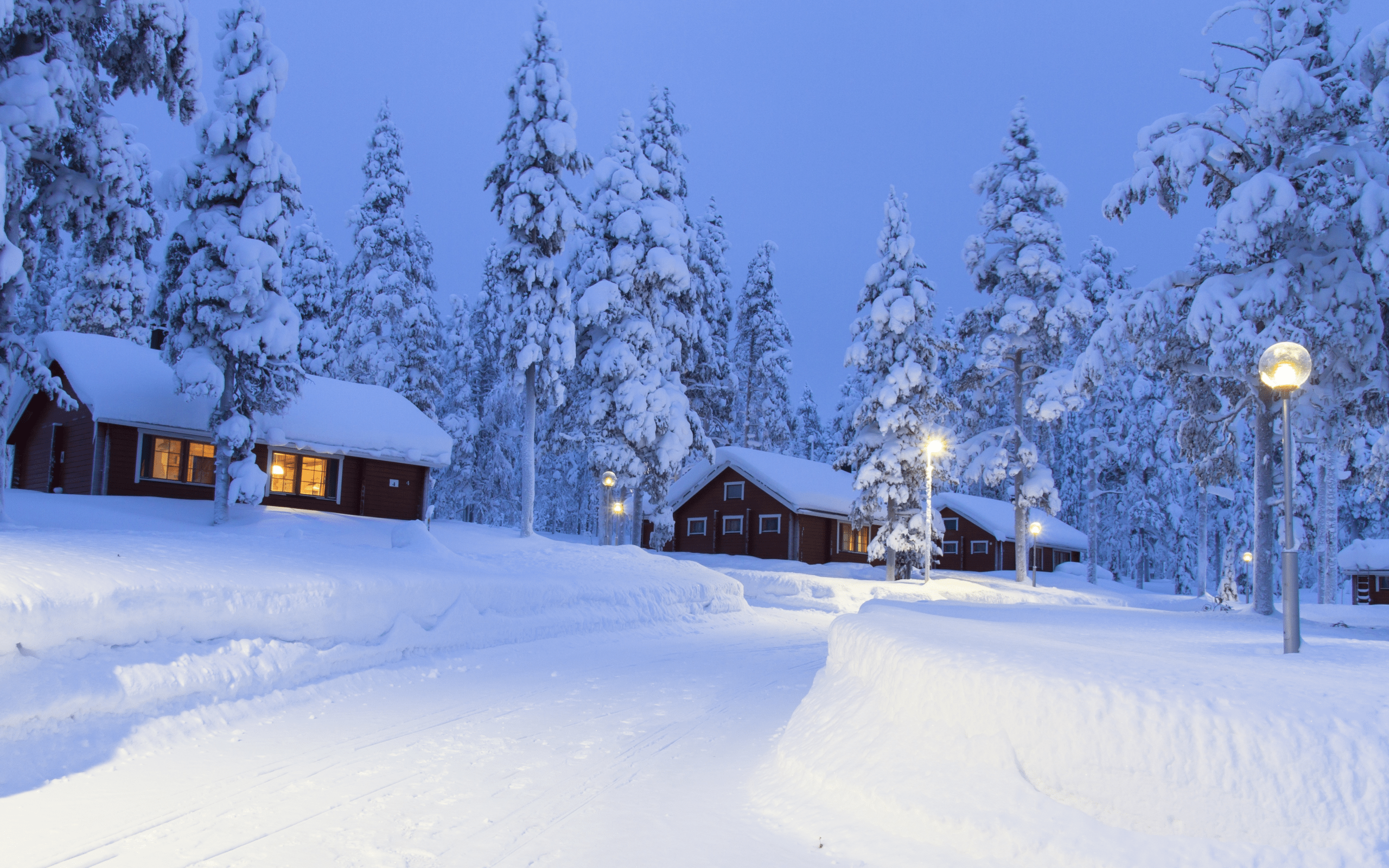 2560x1600 Download 2560x1600 finland, lapland, nature, winter, snow