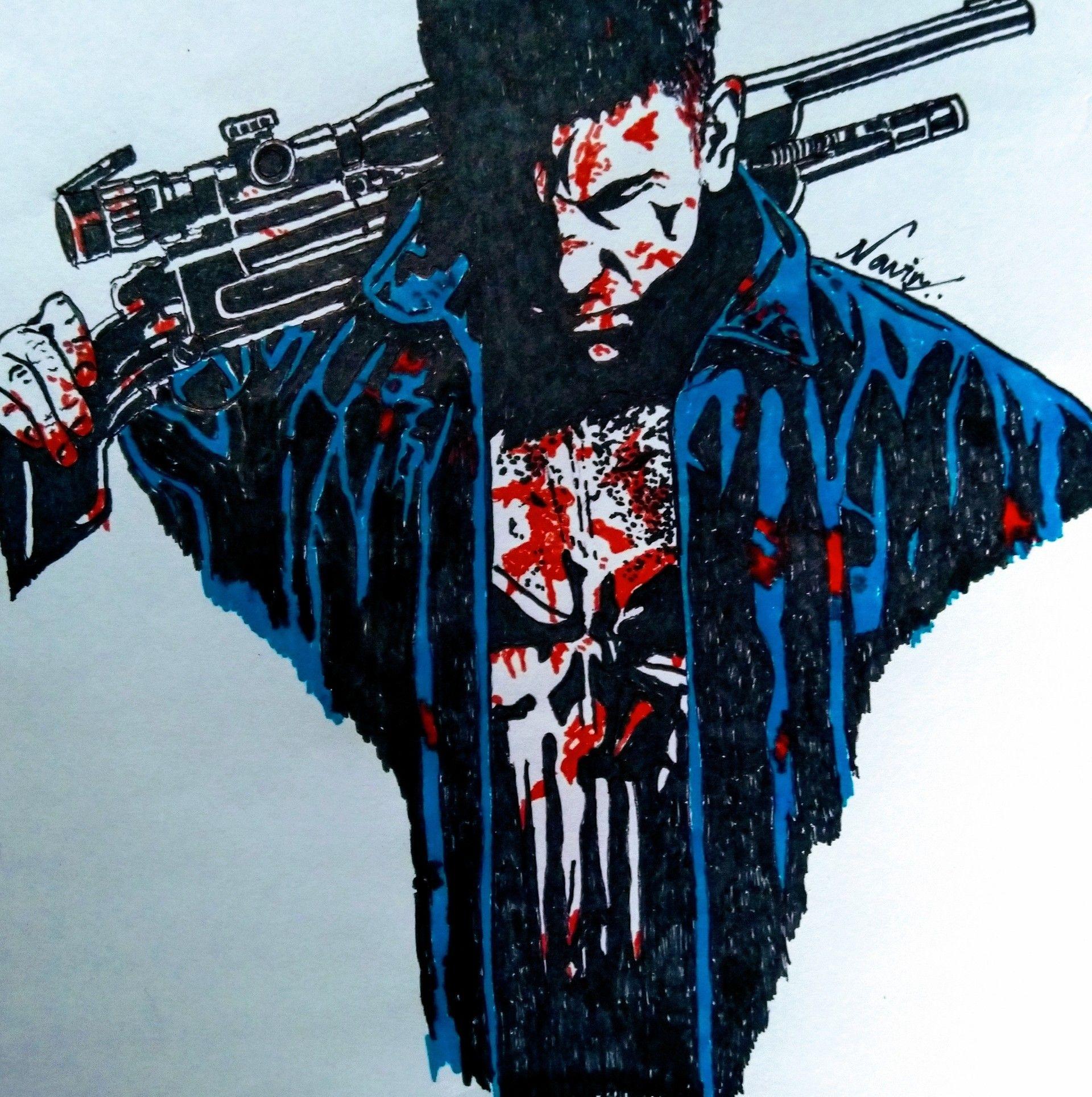 1920x1928 Frank Castle as The Punisher FanArt