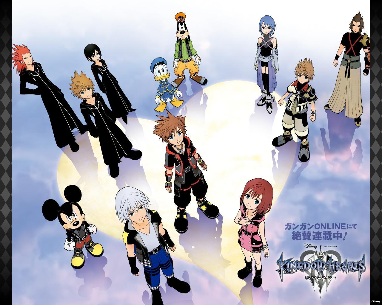 1280x1024 Kingdom Hearts III manga official wallpaper now available