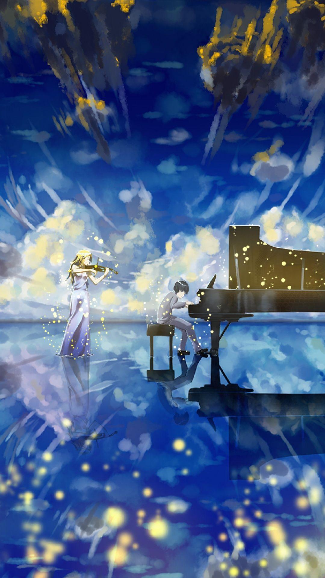 Shigatsu wa Kimi no Uso - Wallpaper and Scan Gallery - Minitokyo