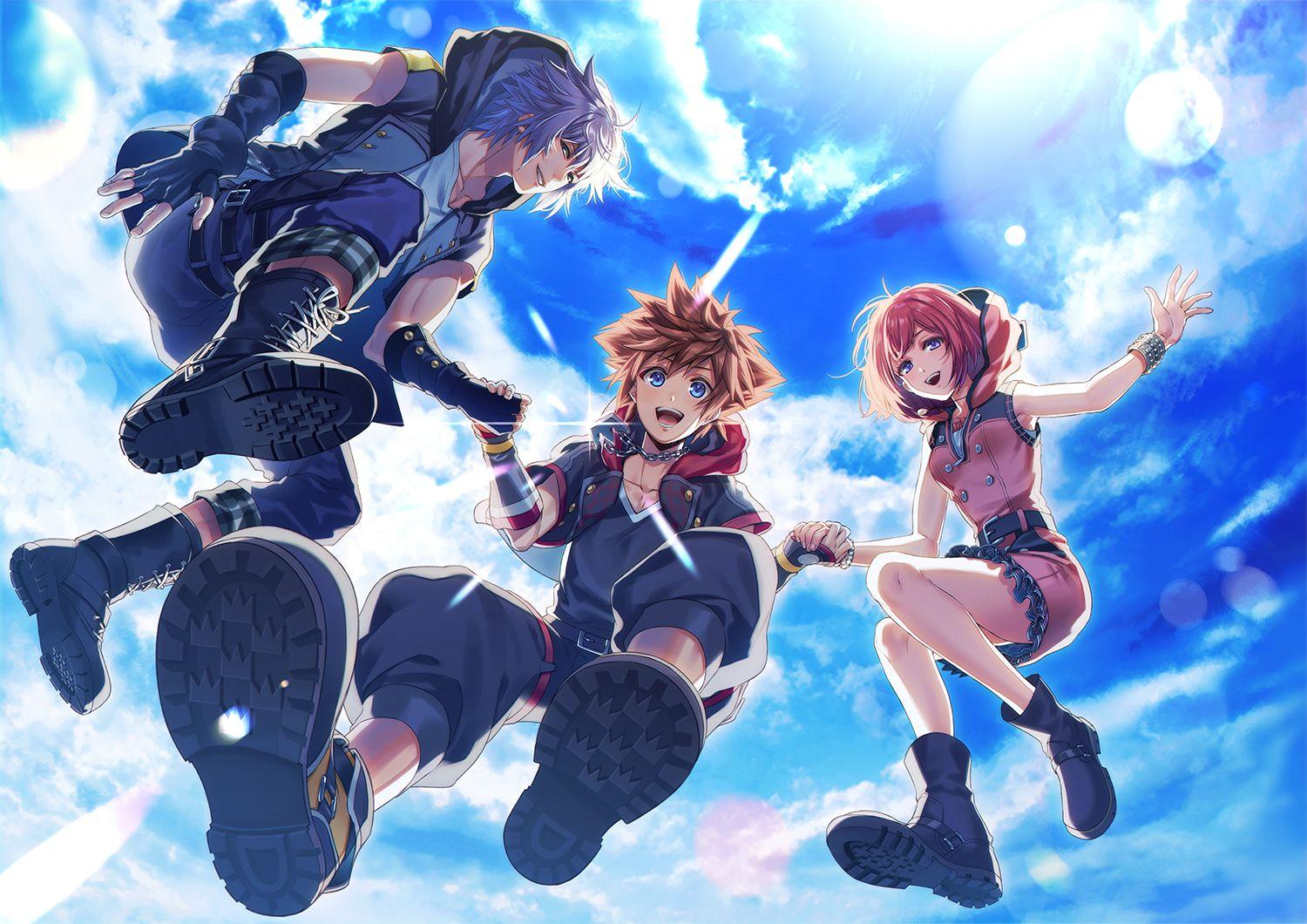 1500x1060 Kingdom Hearts III Anime Image Board