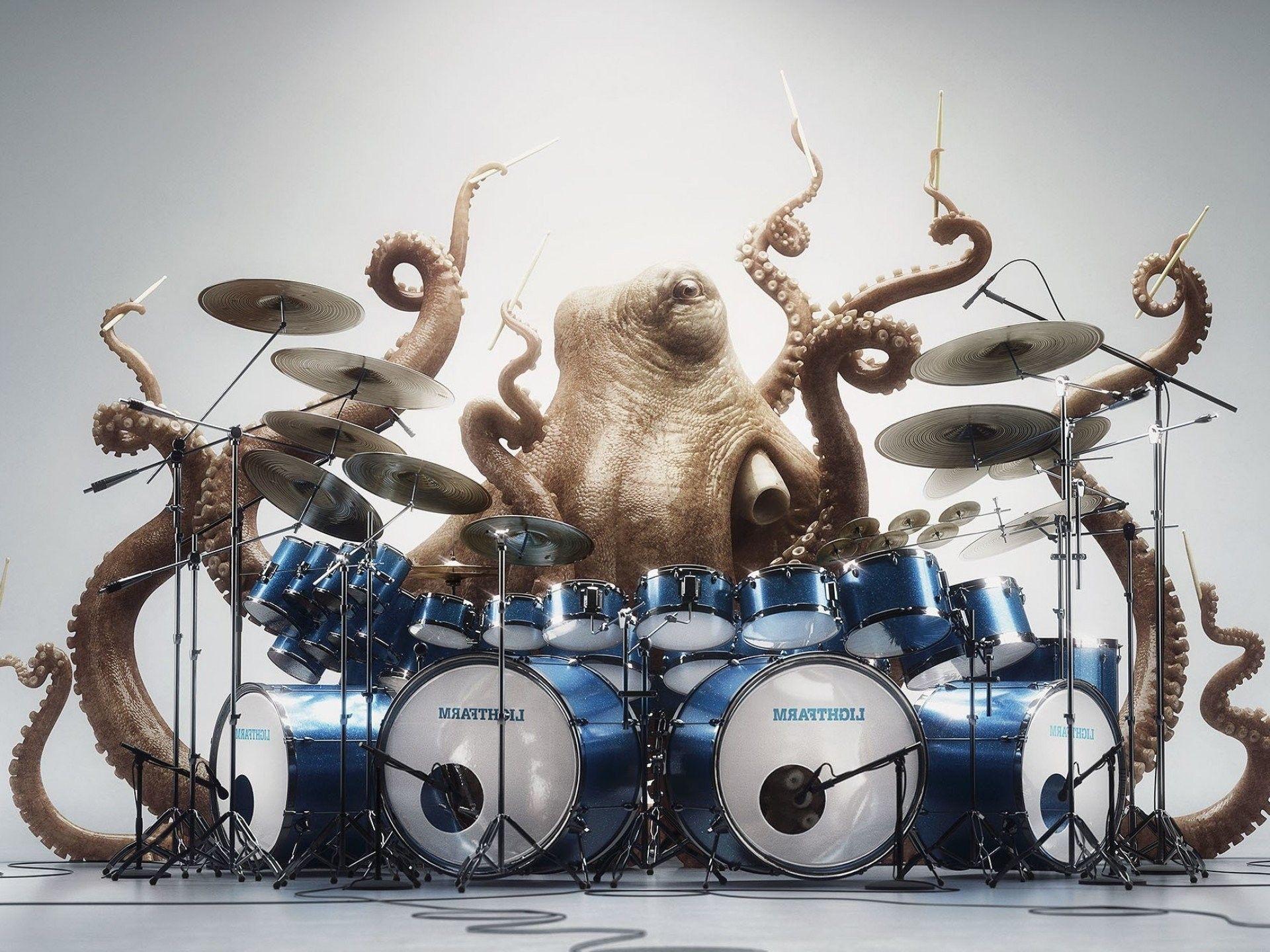 1920x1440 Drum Set Wallpaper background picture