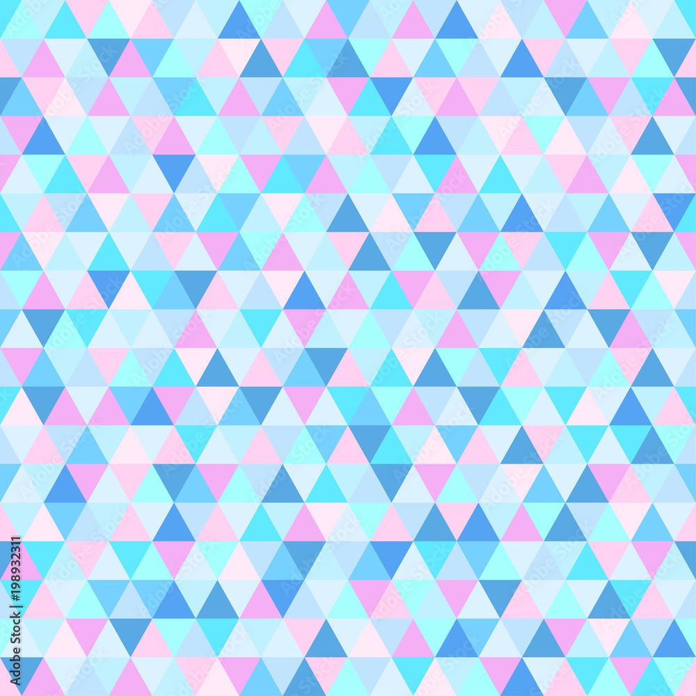 1000x1000 Seamless triangle pattern. Abstract