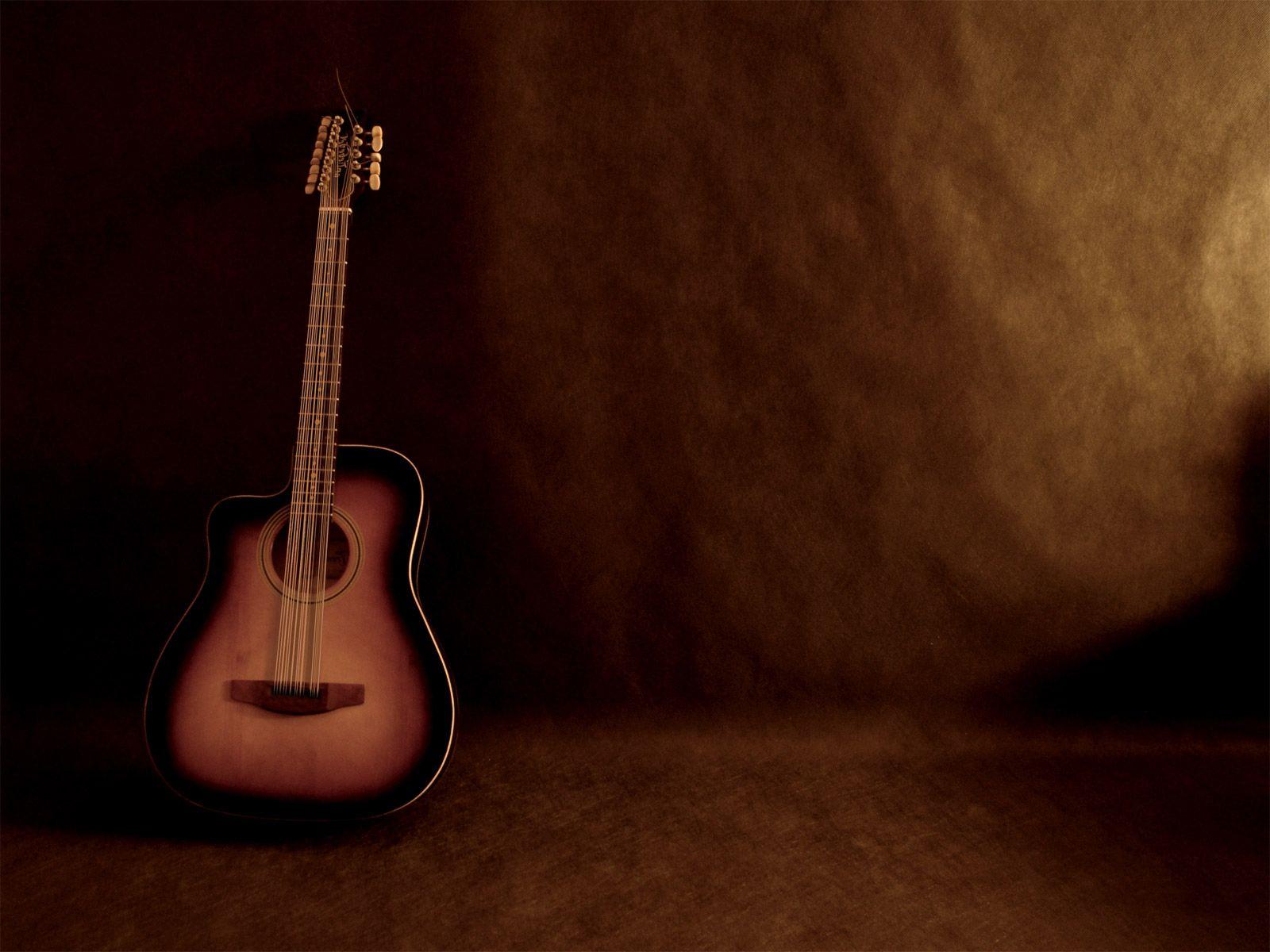 1600x1200 Acoustic Guitar Desktop Wallpaper
