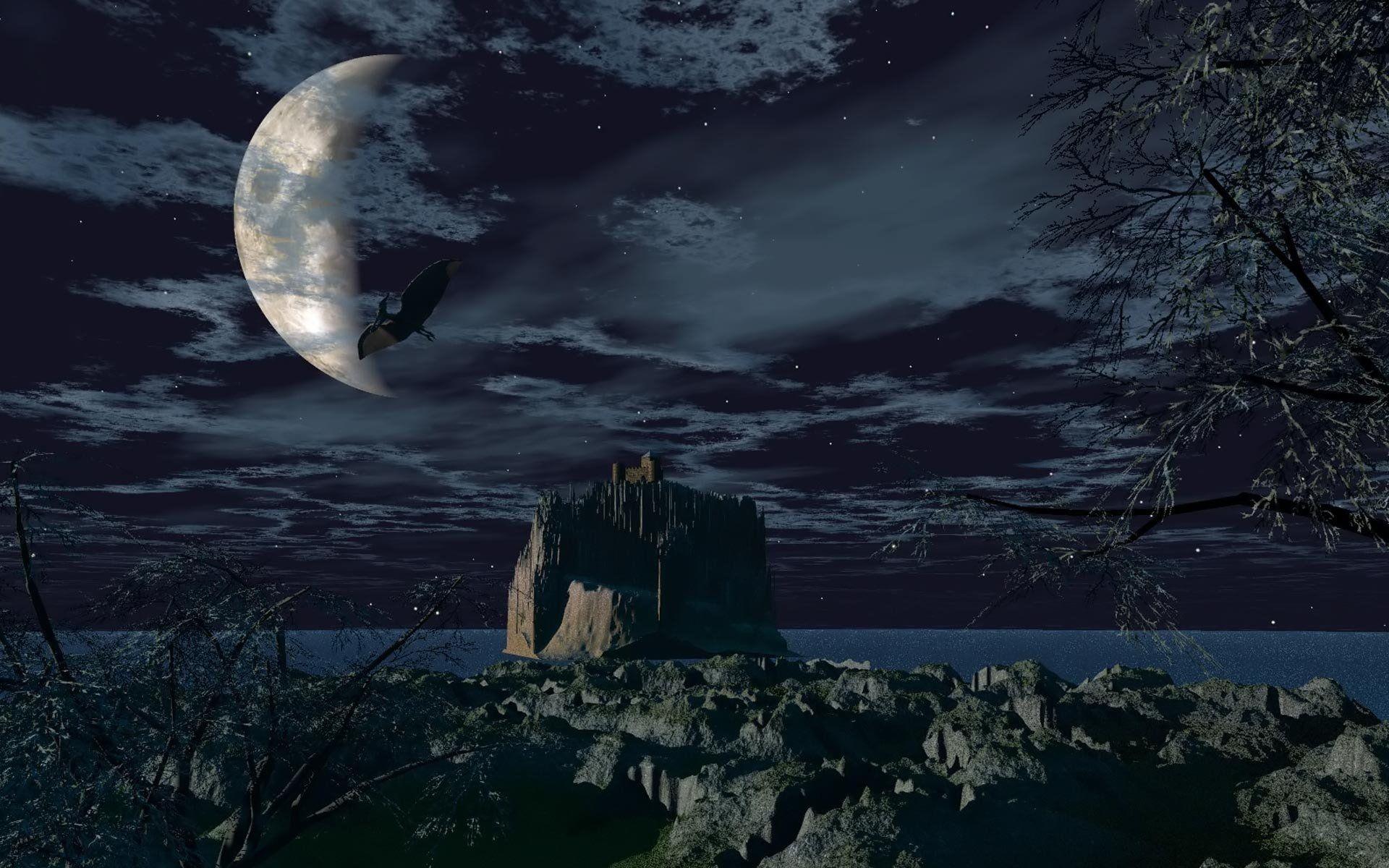 1920x1200 Haunted Castle 305851