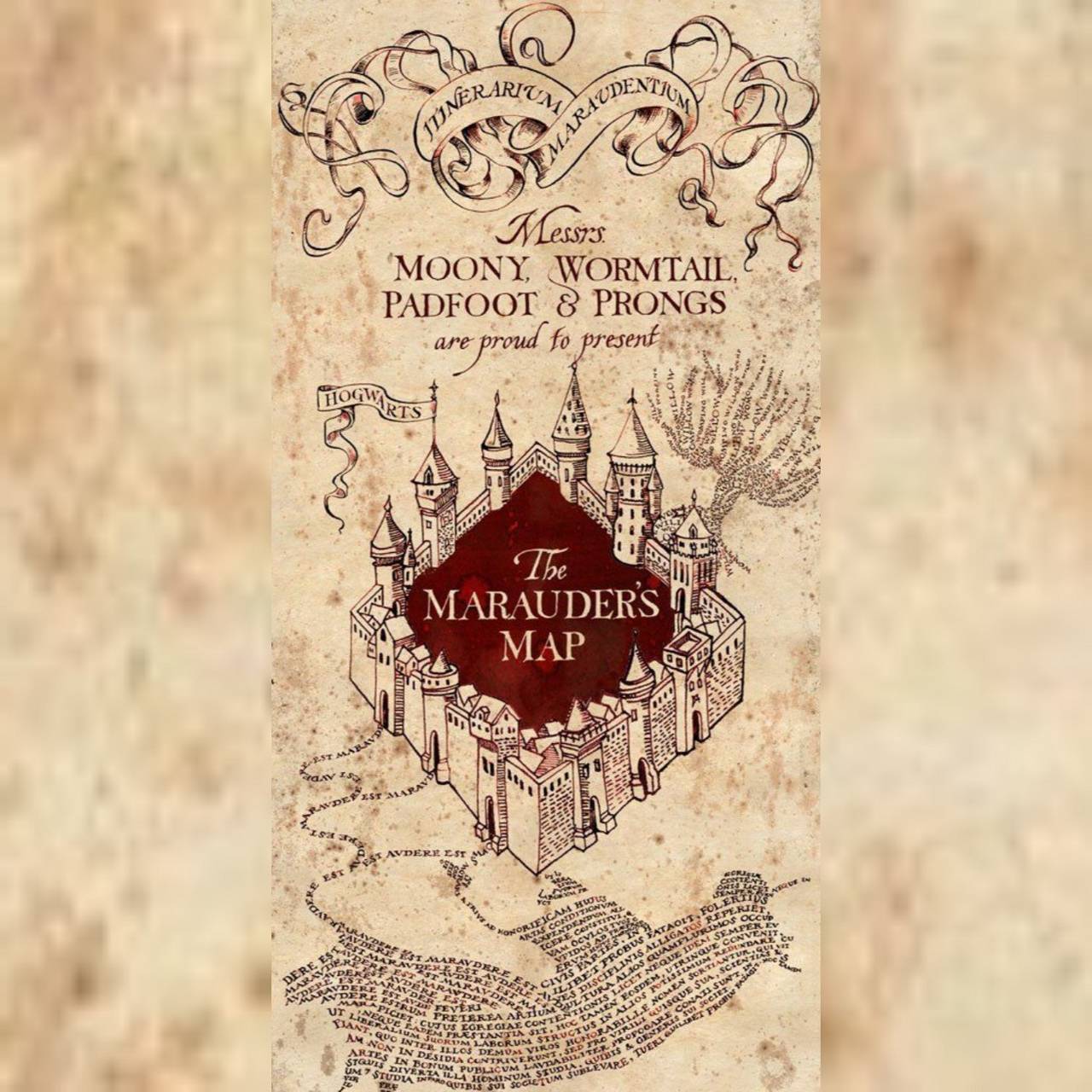 Featured image of post Marauders Map Wallpaper Aesthetic Harry potter desk wallpaper and gmail theme by bamberos on deviantart