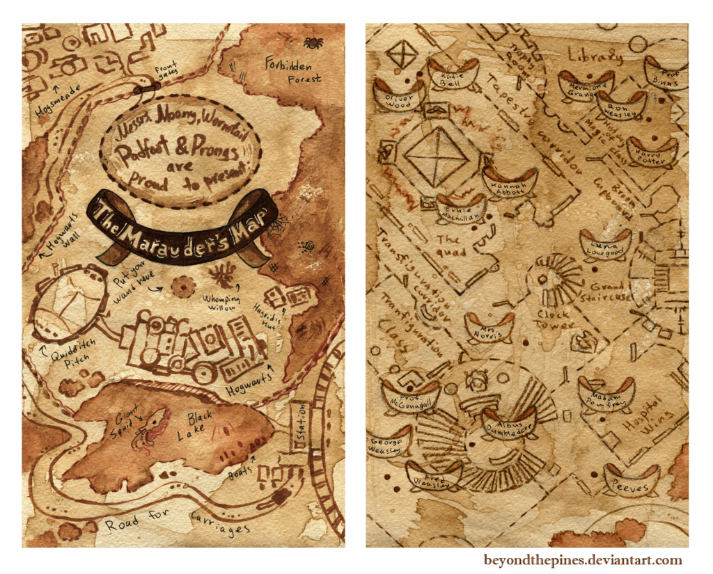Featured image of post Marauders Map Wallpaper Aesthetic Harry potter desk wallpaper and gmail theme by bamberos on deviantart