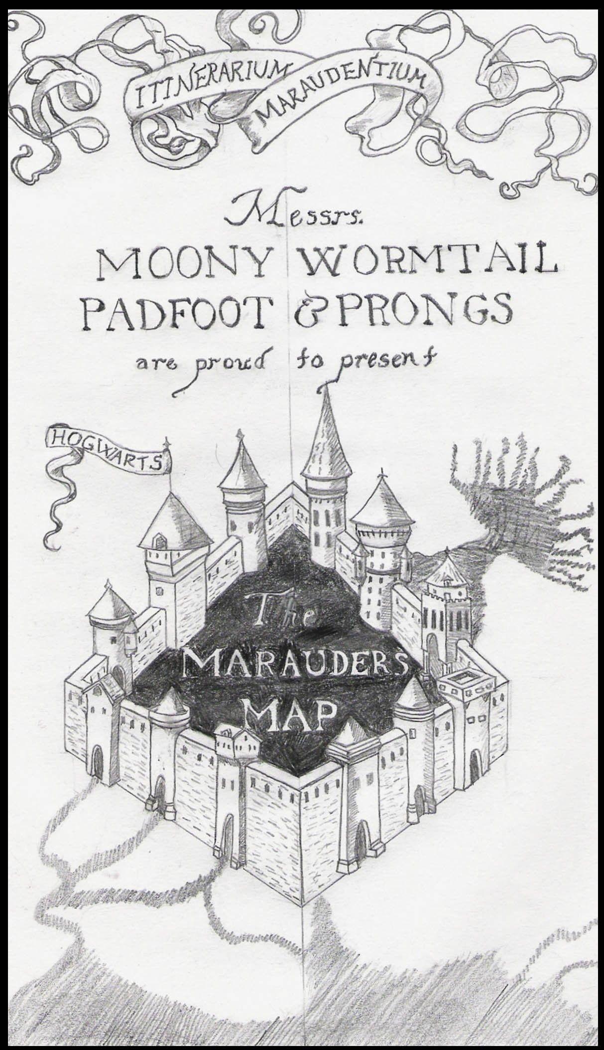 1213x2106 Marauders Map Printable Harry Potter Book Cover Wallpaper