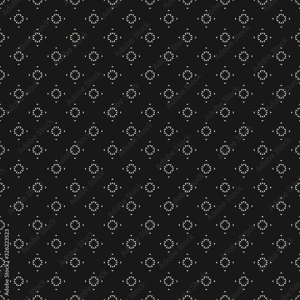 1000x1000 Dark minimalist seamless pattern