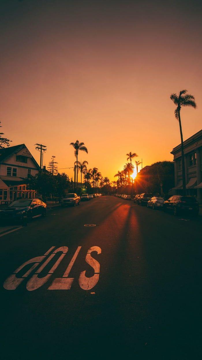 California Vibes aesthetic america beach la night palms tree usa  vibe HD phone wallpaper  Peakpx