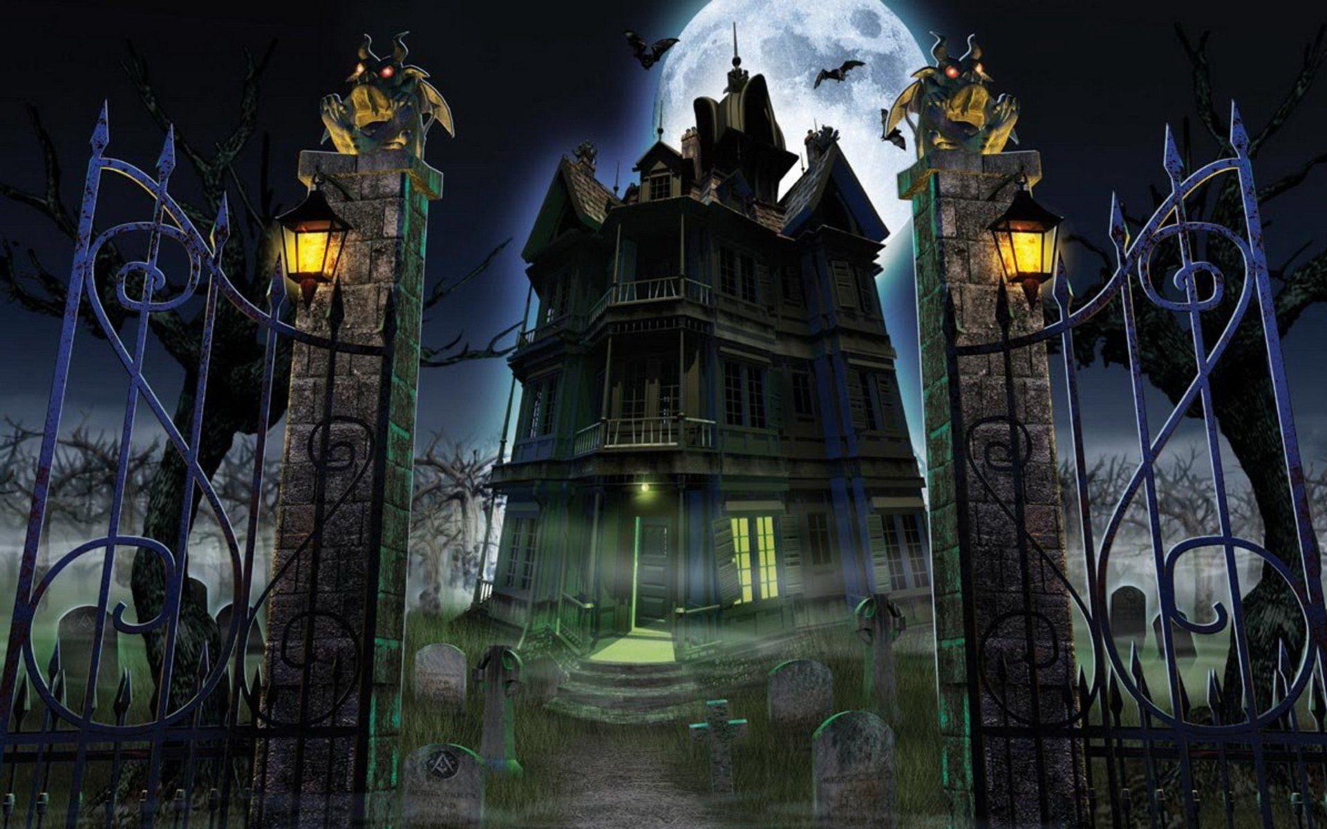 Haunted Castle Wallpapers Top Free Haunted Castle Backgrounds