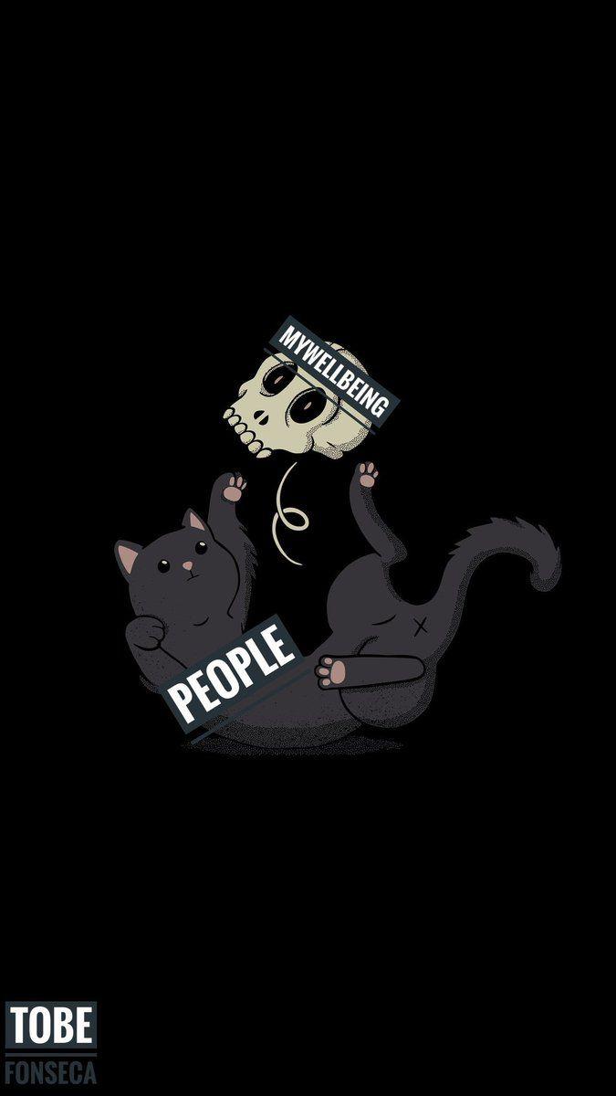 675x1200 Jordan McLaren - #depression #wallpaper #cats