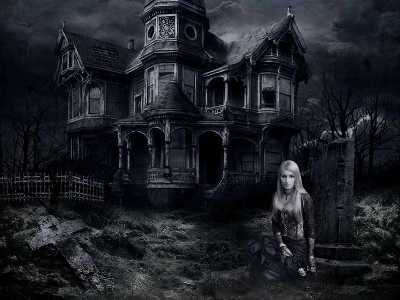 1280x960 Halloween Haunted House Wallpaper, PC Halloween Haunted House Most