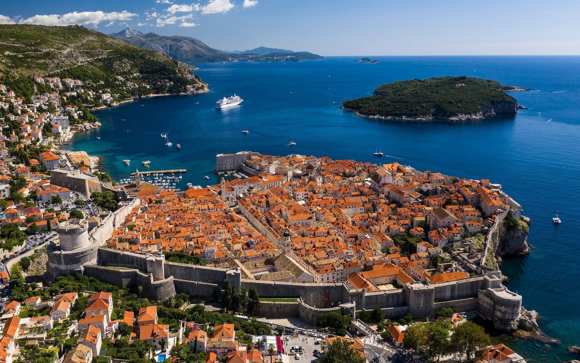1920x1200 Dubrovnik (Croatia) Wallpaper