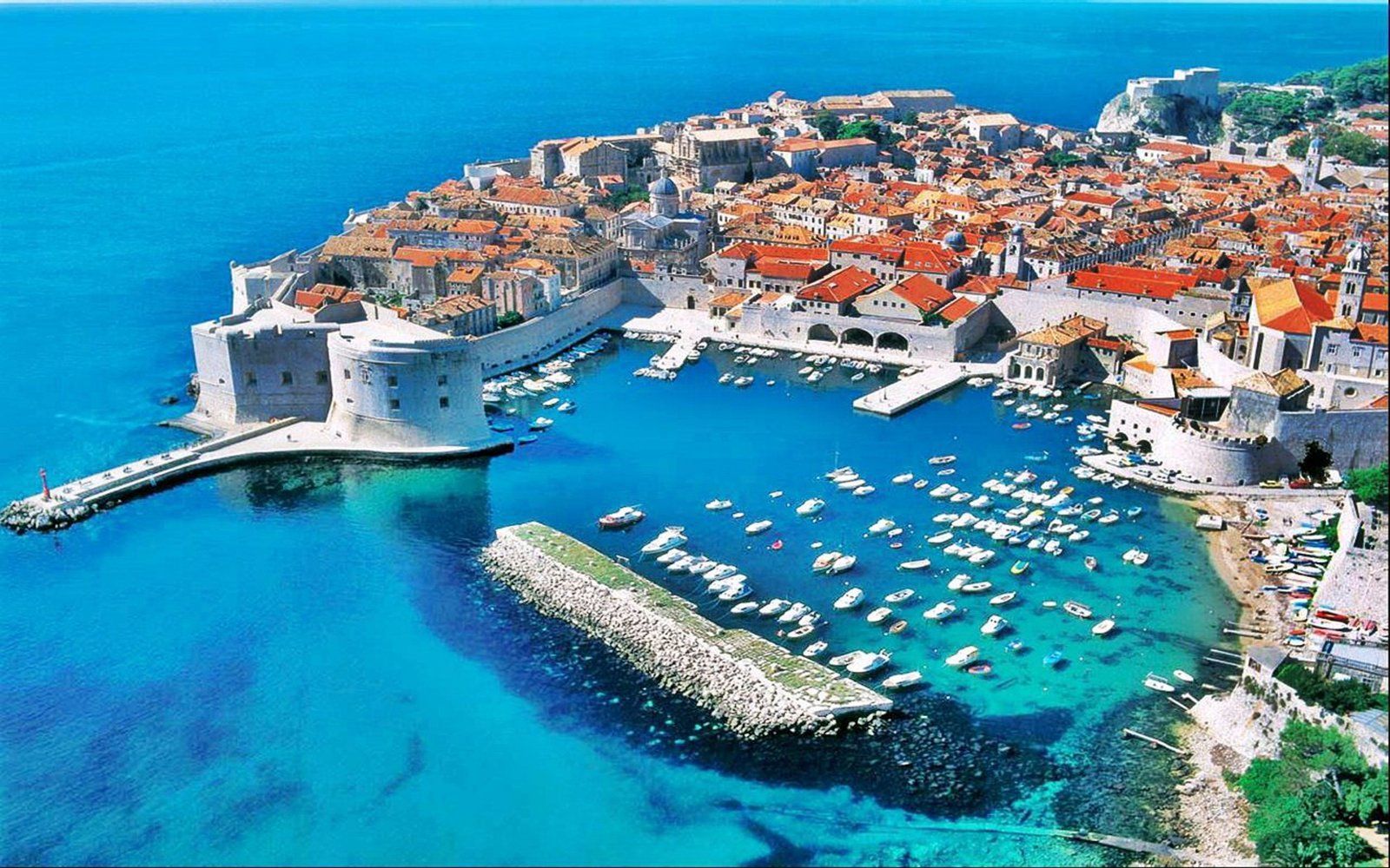 1600x1000 Vacation On The Adriatic Sea Dubrovnik