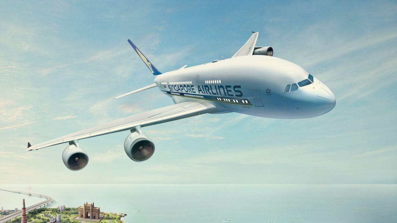 1280x720 Wallpaper Singapore Airlines, Flight, CGI, HD, Creative