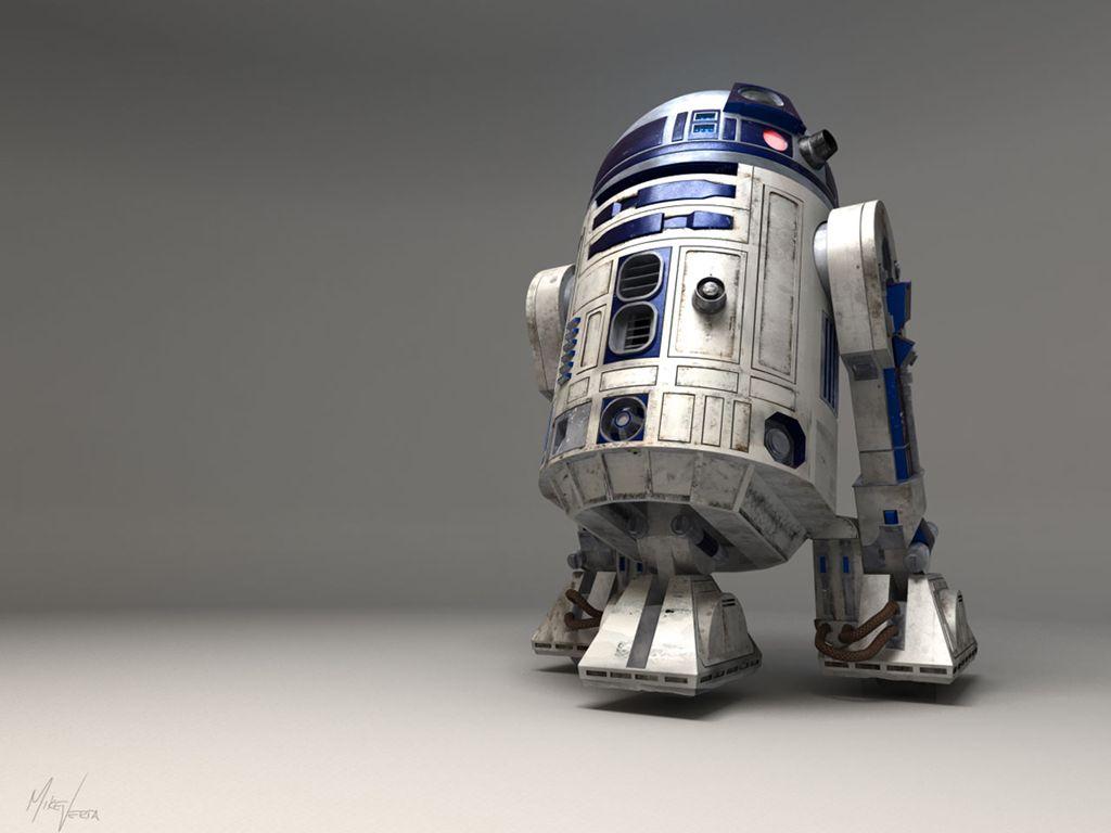 1024x768 R2 D2 Wallpaper
