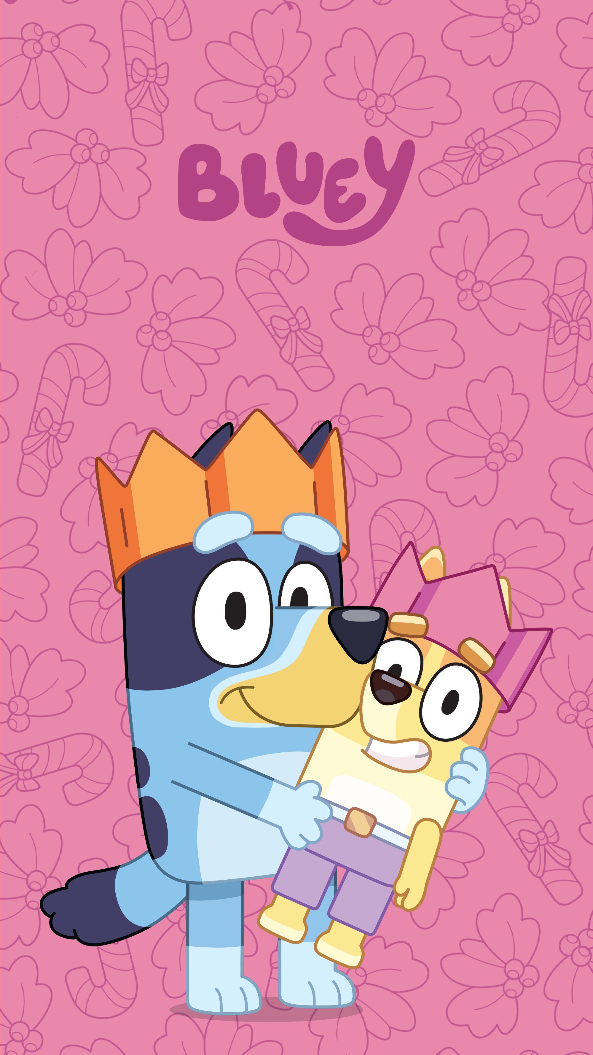 2000x3556 Bluey Christmas wallpaper