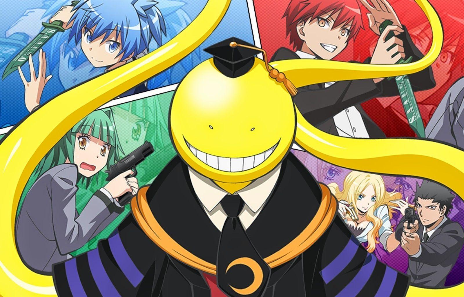 1600x1024 Anime Assassination Classroom Irina Jelavić Tadaomi Karasuma