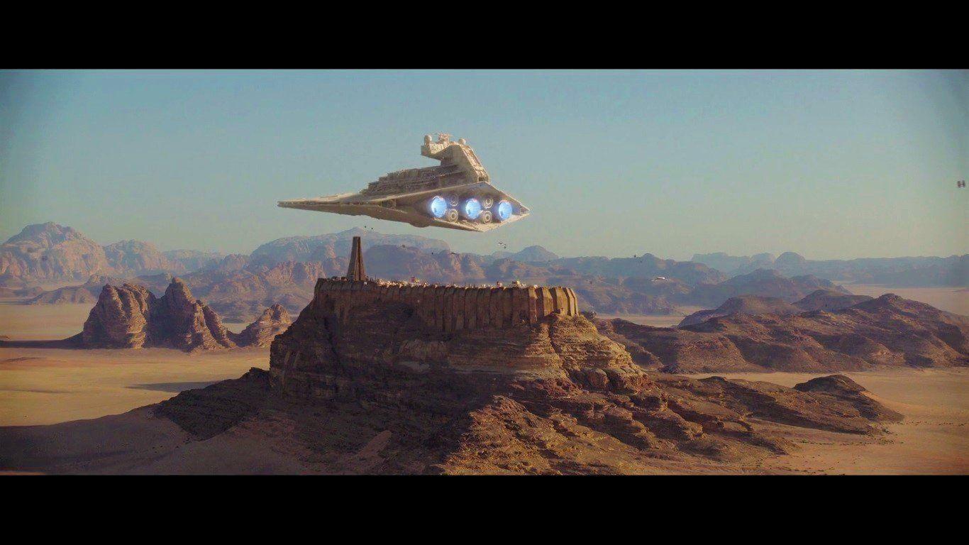 1366x768 rogue one a star wars story star wars star destroyer