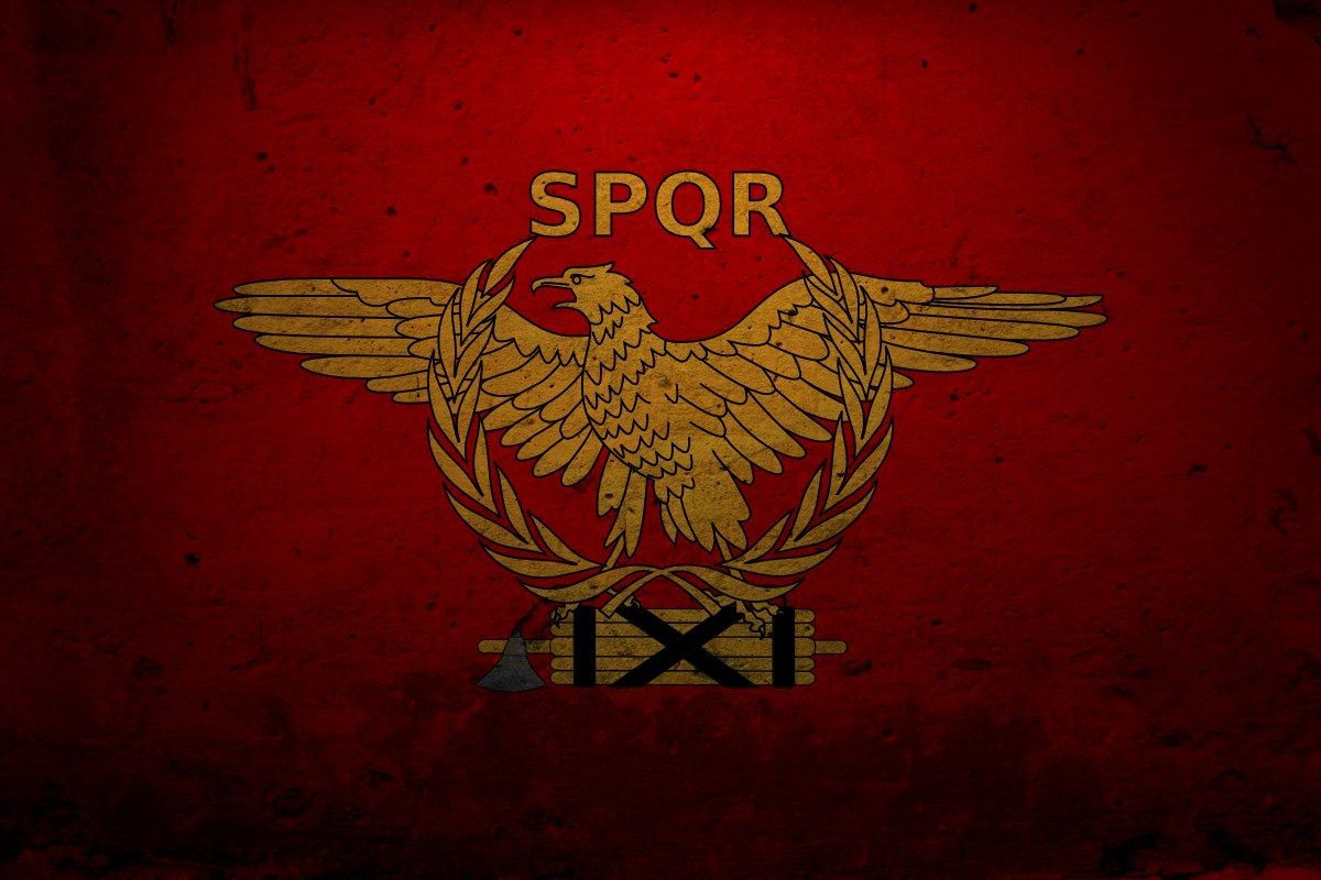 1200x800 widescreen roman legion flag, HD