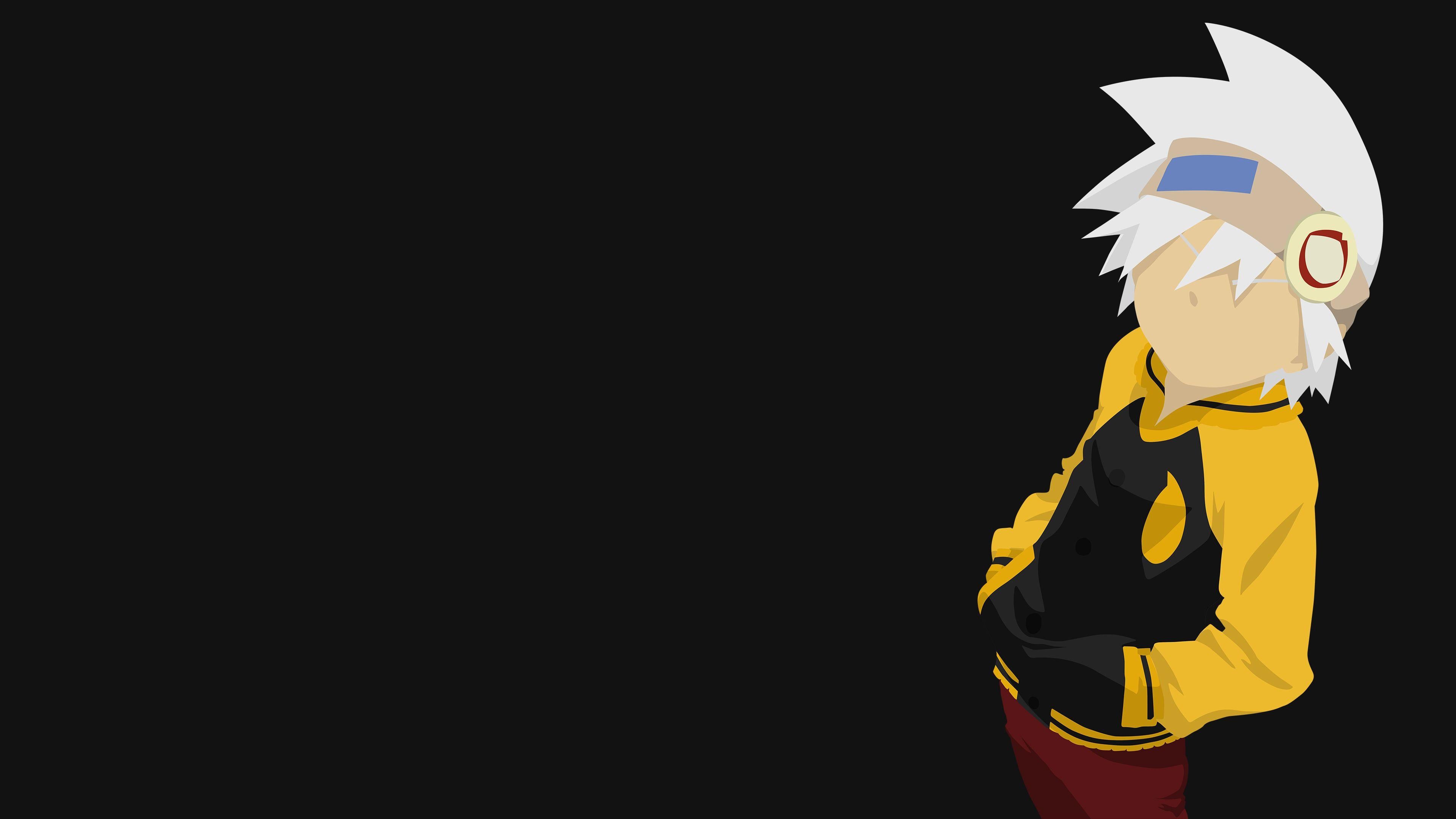 3840x2160 Soul Dark Gray Wallpaper