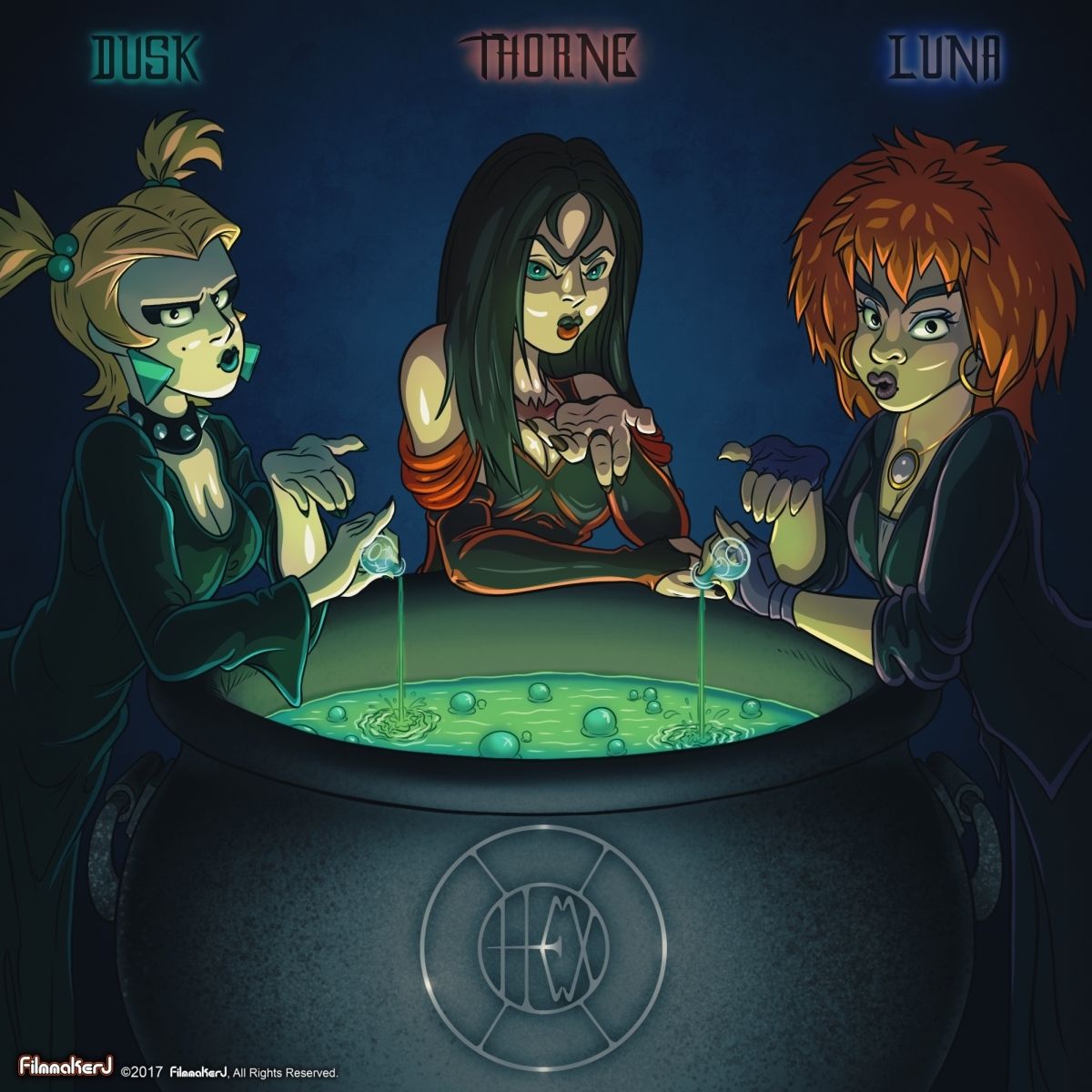 1200x1200 The Hex Girls Album Cover by