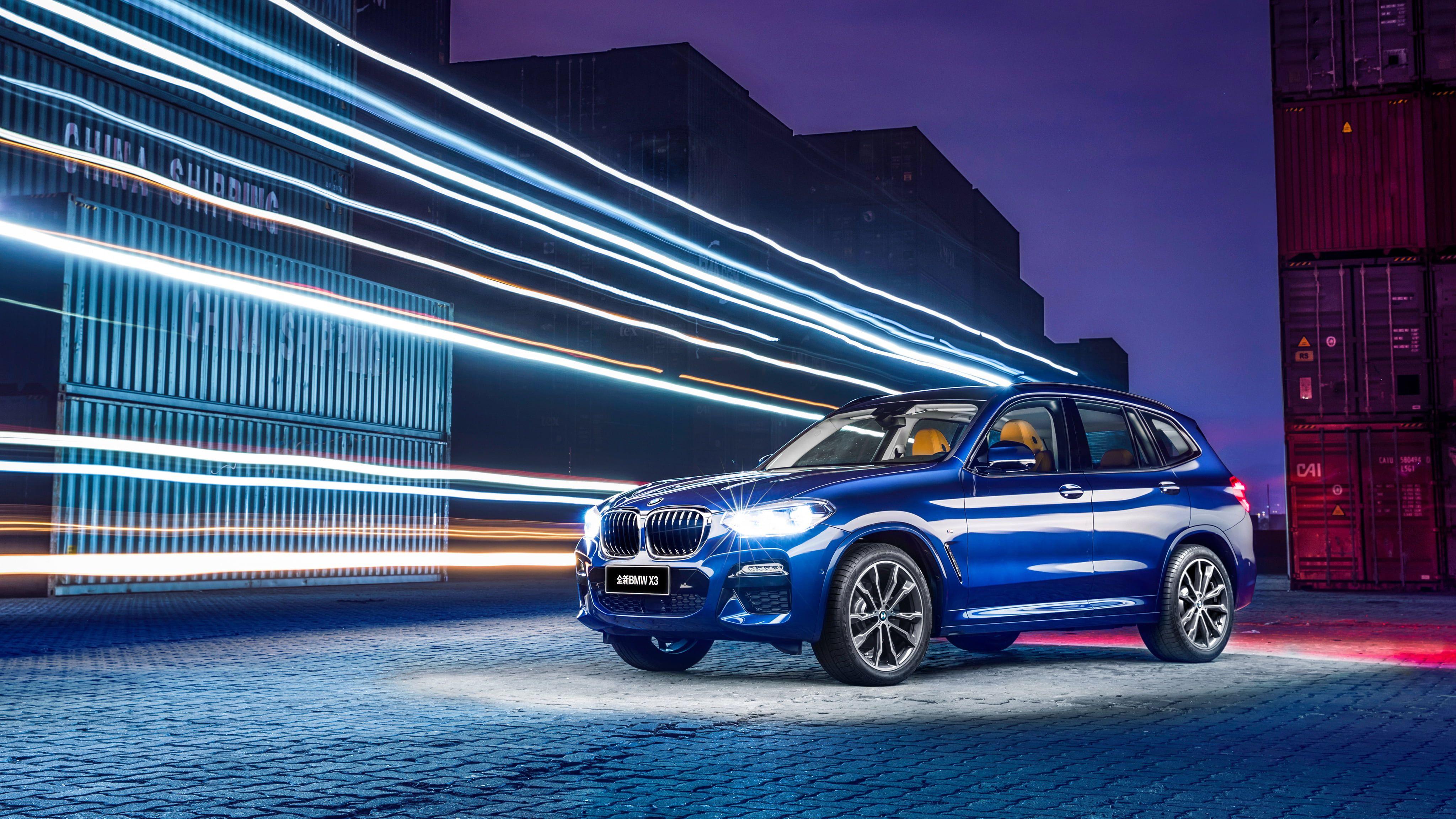 4096x2304 Blue SUV Advertisement, BMW X3 XDrive 30i M Sport, China