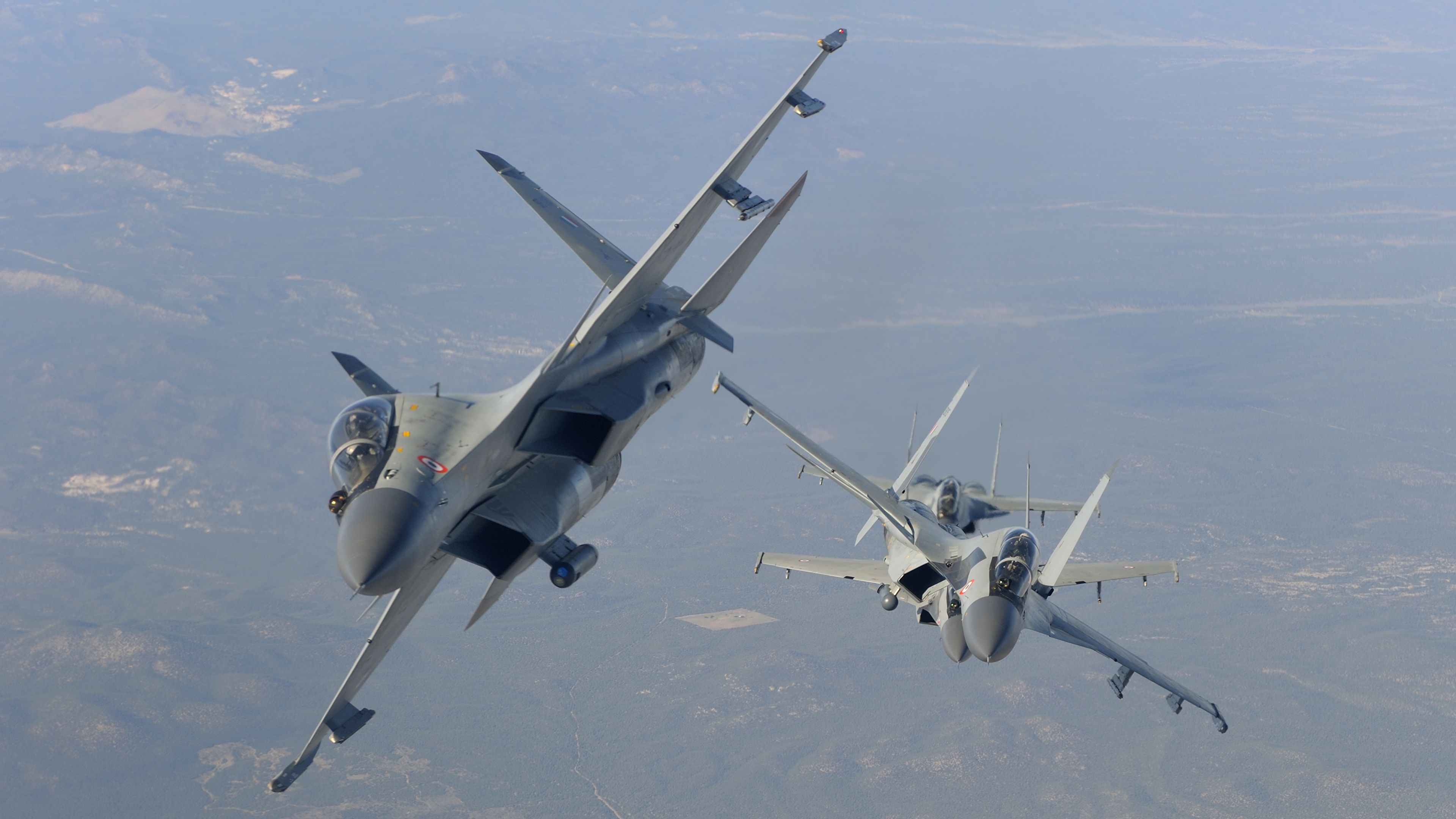 3840x2160 Desktop Wallpaper Sukhoi Su 30 Fighter
