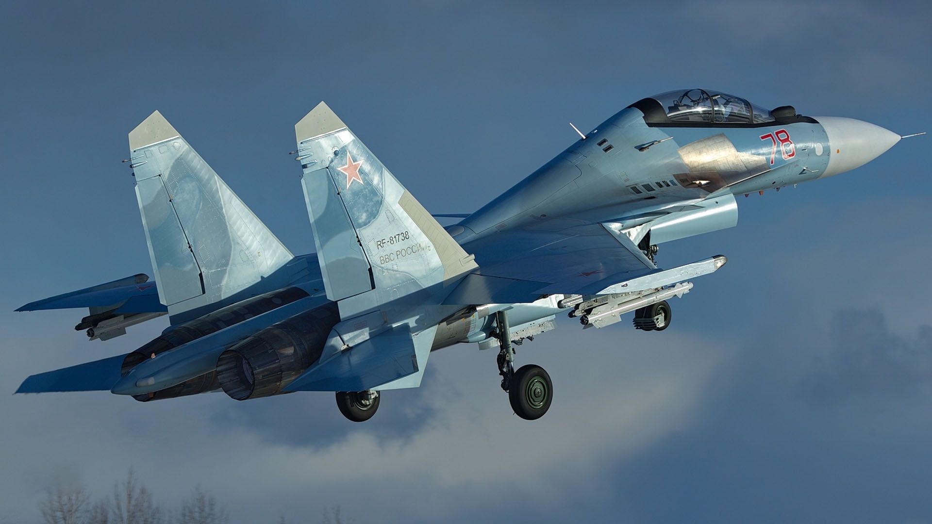 1920x1080 Wallpaper Sukhoi, Flanker C