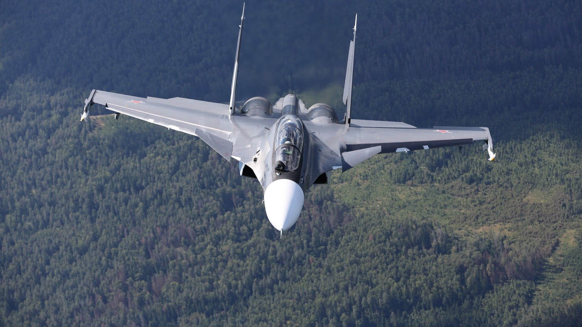 1920x1080 White And Gray Metal Tool, Sukhoi Su 30