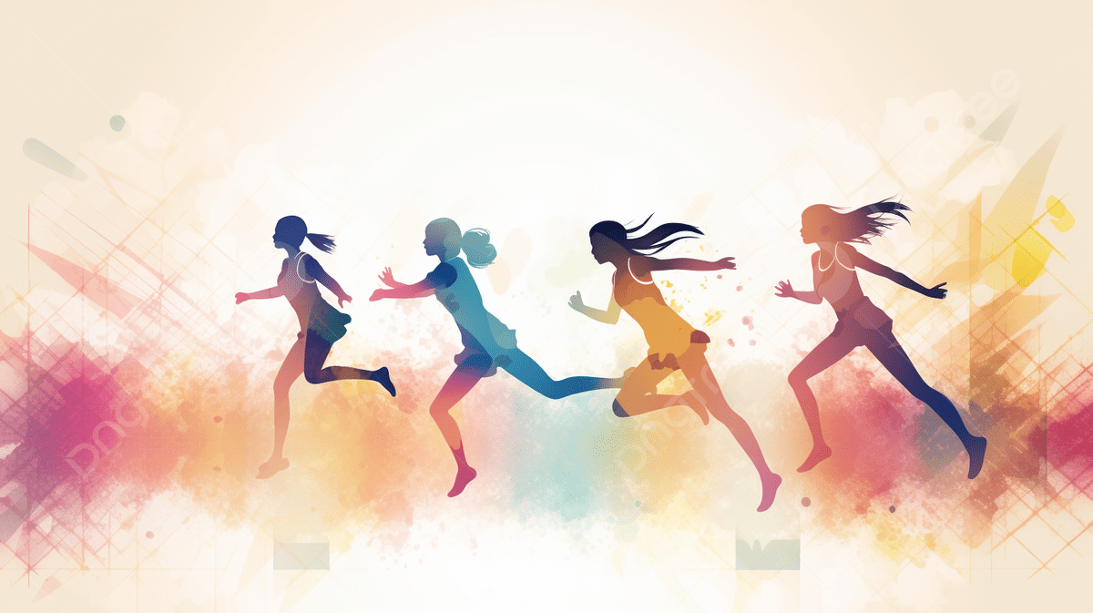 1200x673 Women Running Background Image, HD