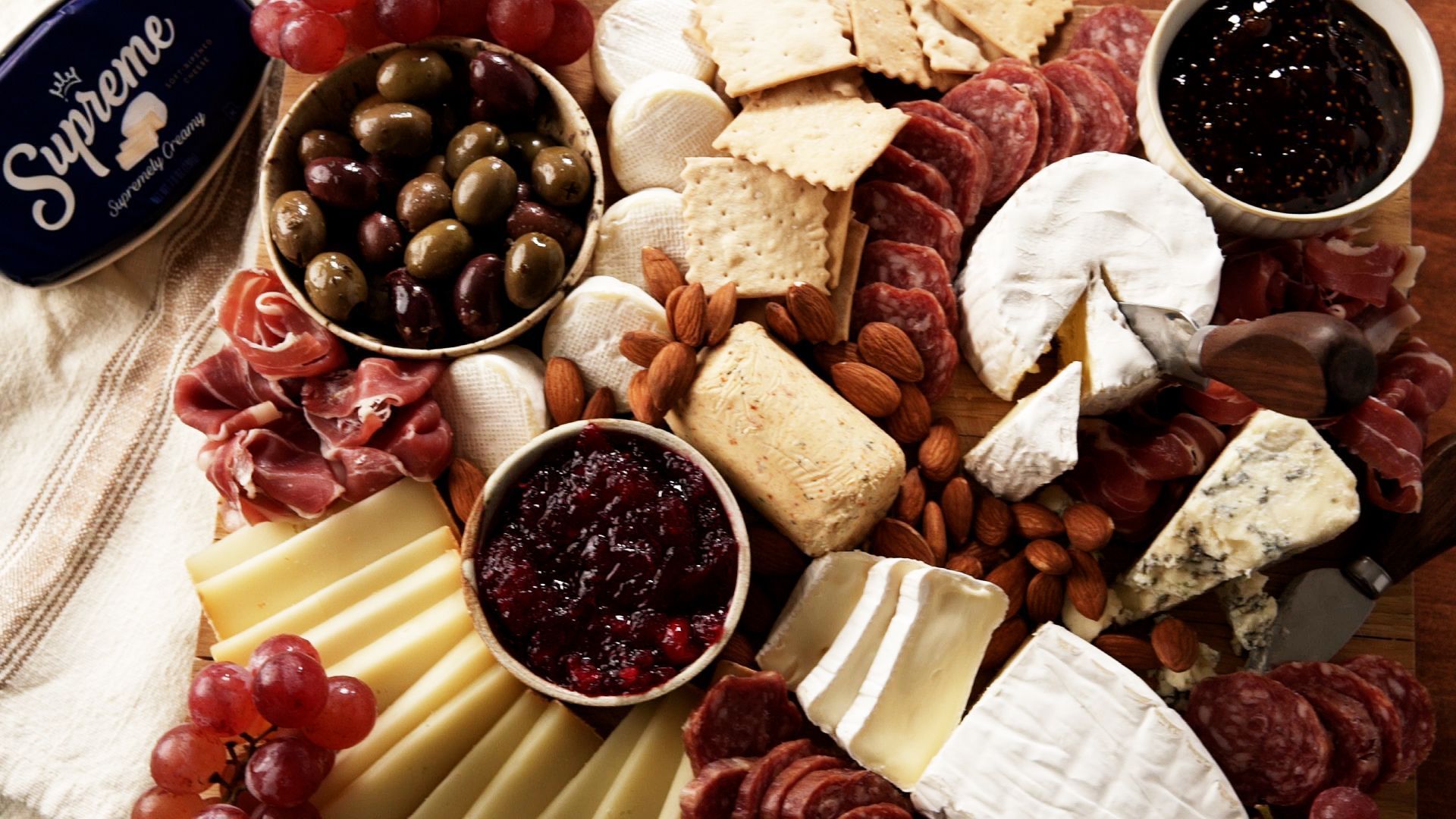 1920x1080 Ultimate Holiday Cheese Board To