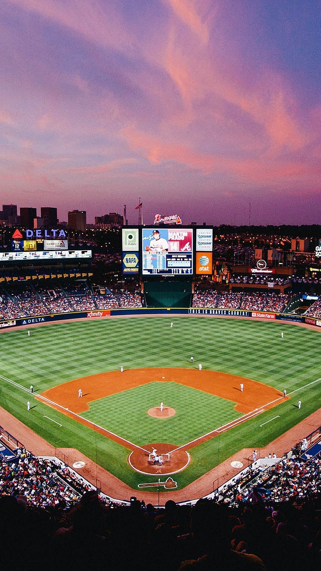 1080x1920 Suntrust Park Atlanta Braves